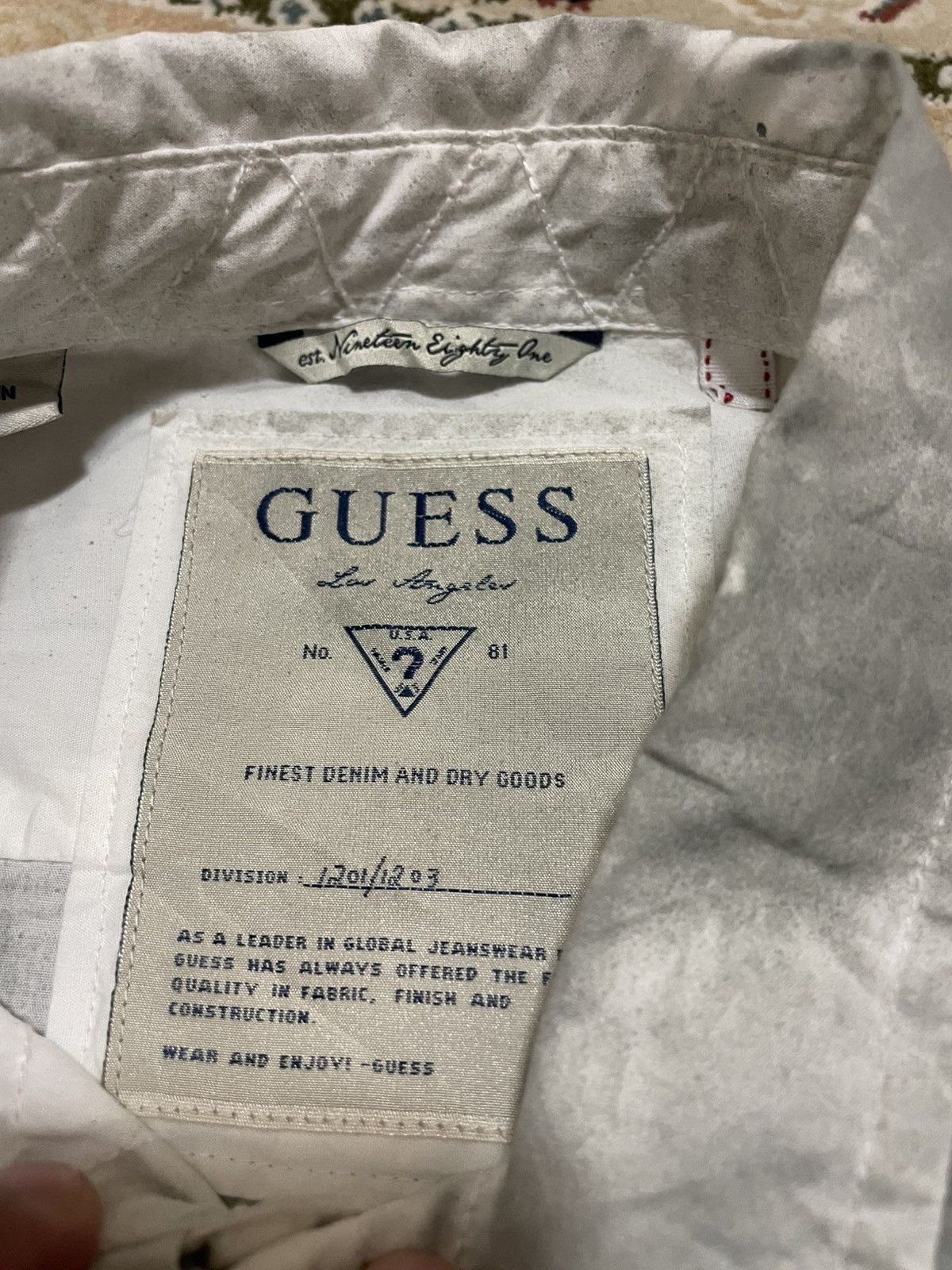 Guess Man Gray Limited Edition Guess Button Up Tshirt Stone Wash Size US M / EU 48-50 / 2 - 4 Thumbnail