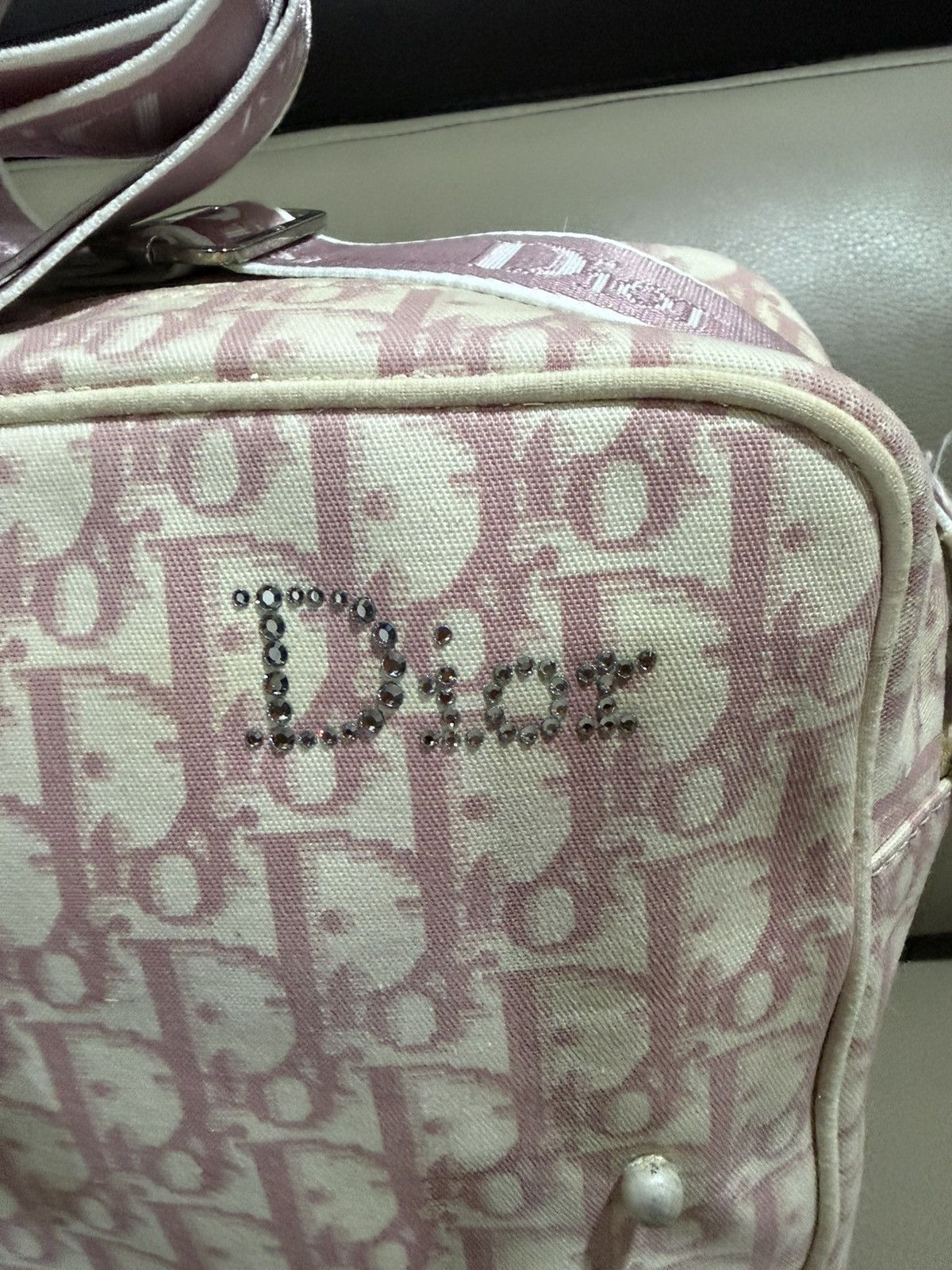 Dior Authentic Christian Dior Trotter Flower Applique Bag Size ONE SIZE - 3 Thumbnail