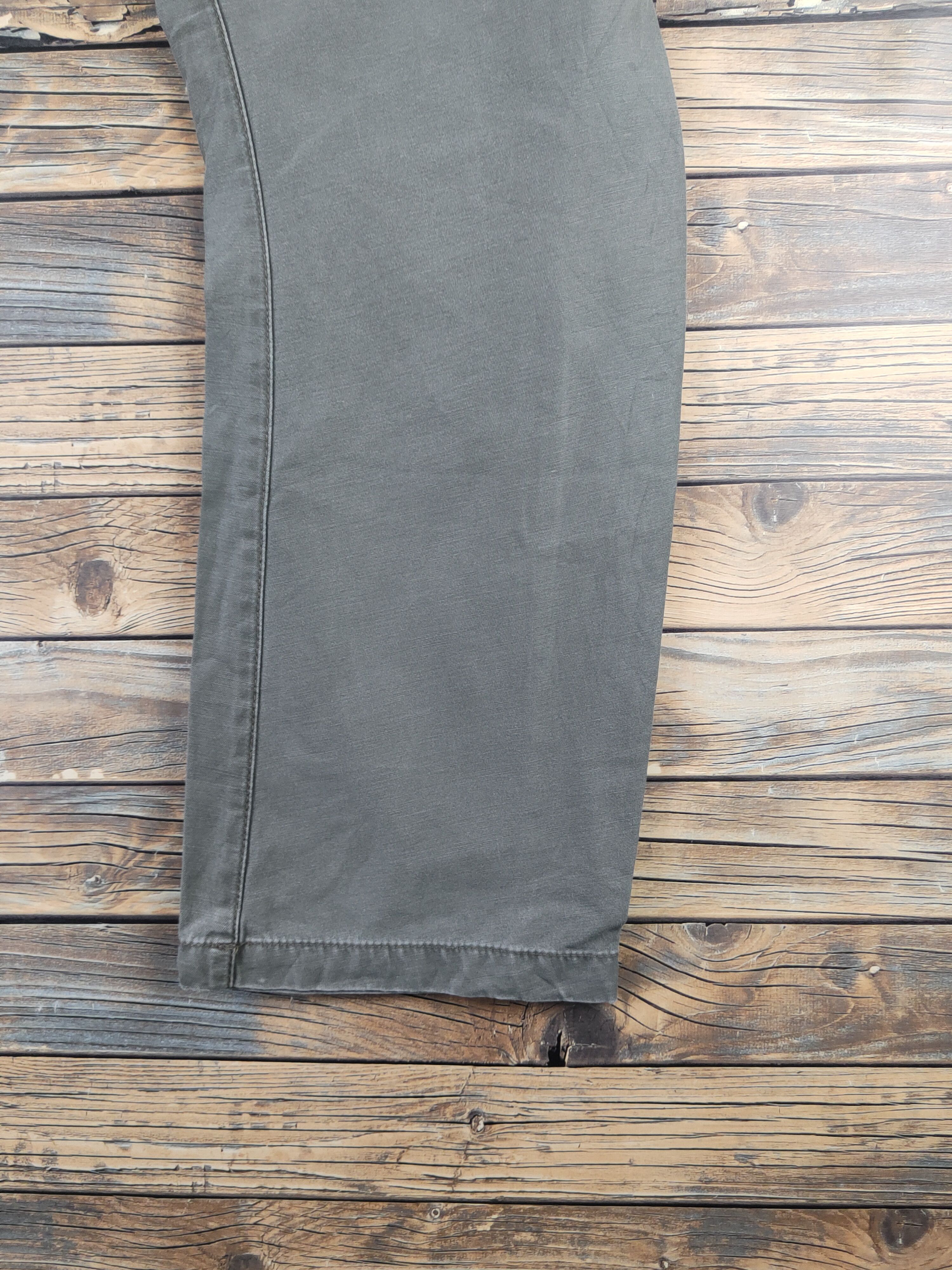 Japanese Brand DL Xebec Army Green Multipocket Cargo Pants #46-292T Size US 32 / EU 48 - 11 Thumbnail