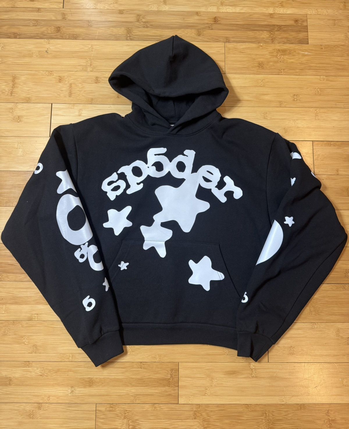 Sp5der Sp5der Reflective Beluga Hoodie Black - Size Small Size US S / EU 44-46 / 1 - 1 Thumbnail