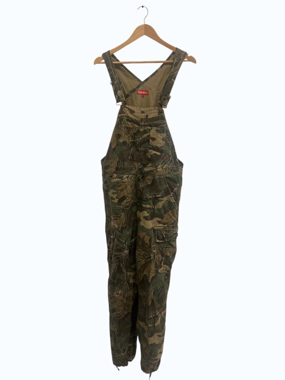 Supreme Supreme Logo Denim Overalls | Grailed