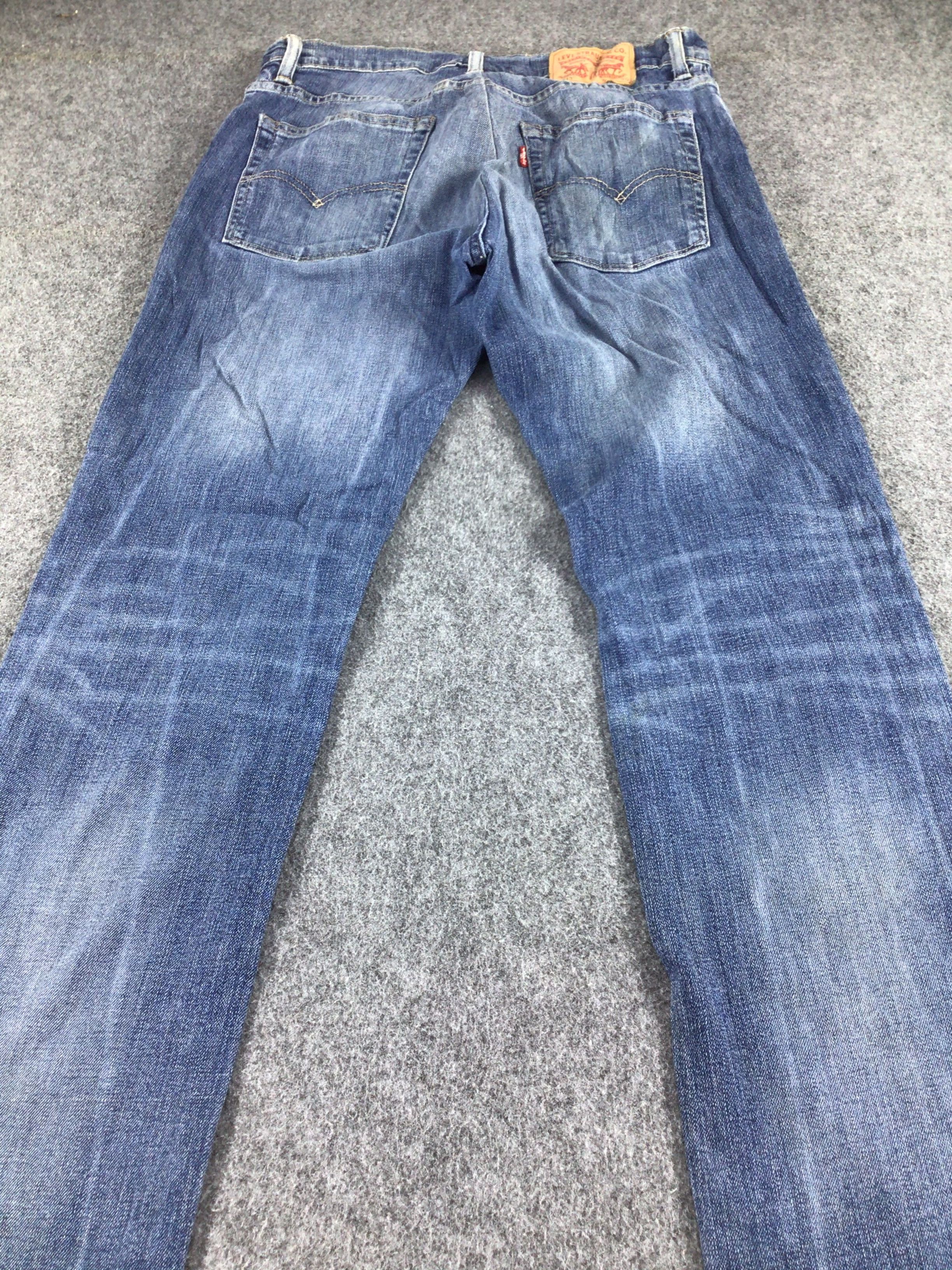 Levi's Vintage Levis 513 Jeans Faded Blue -J489 Size US 31 - 4 Thumbnail
