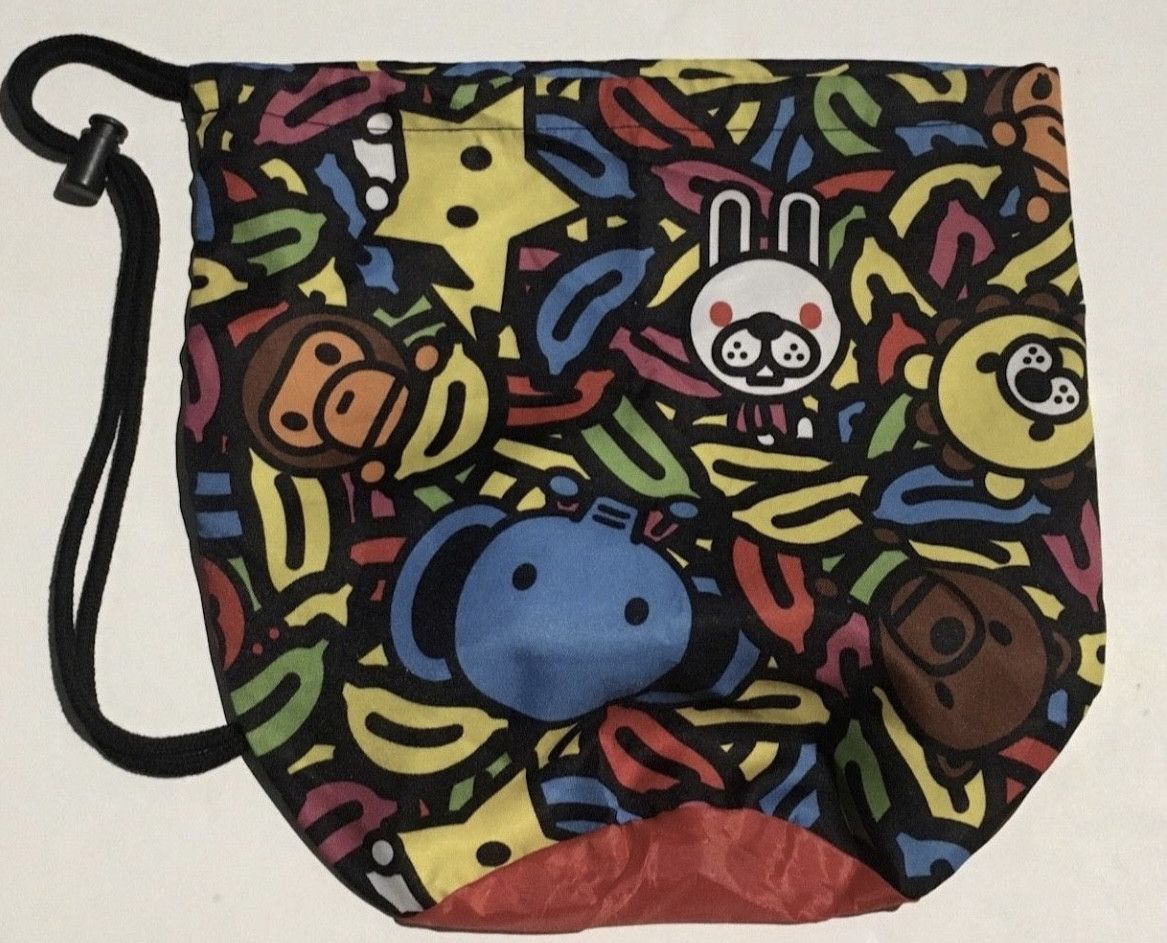 Bape Bape drawstring tote carry bag Size ONE SIZE - 2 Thumbnail