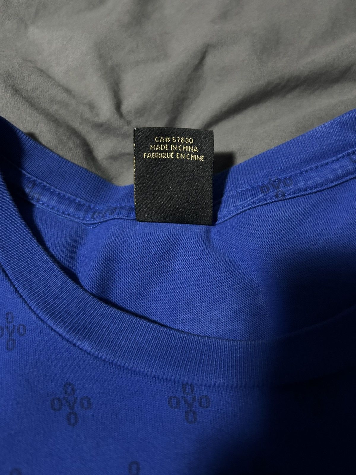 October's Very Own OVO October’s Very Own Allover Owl Monogram Tee Blue Size L Size US L / EU 52-54 / 3 - 4 Thumbnail