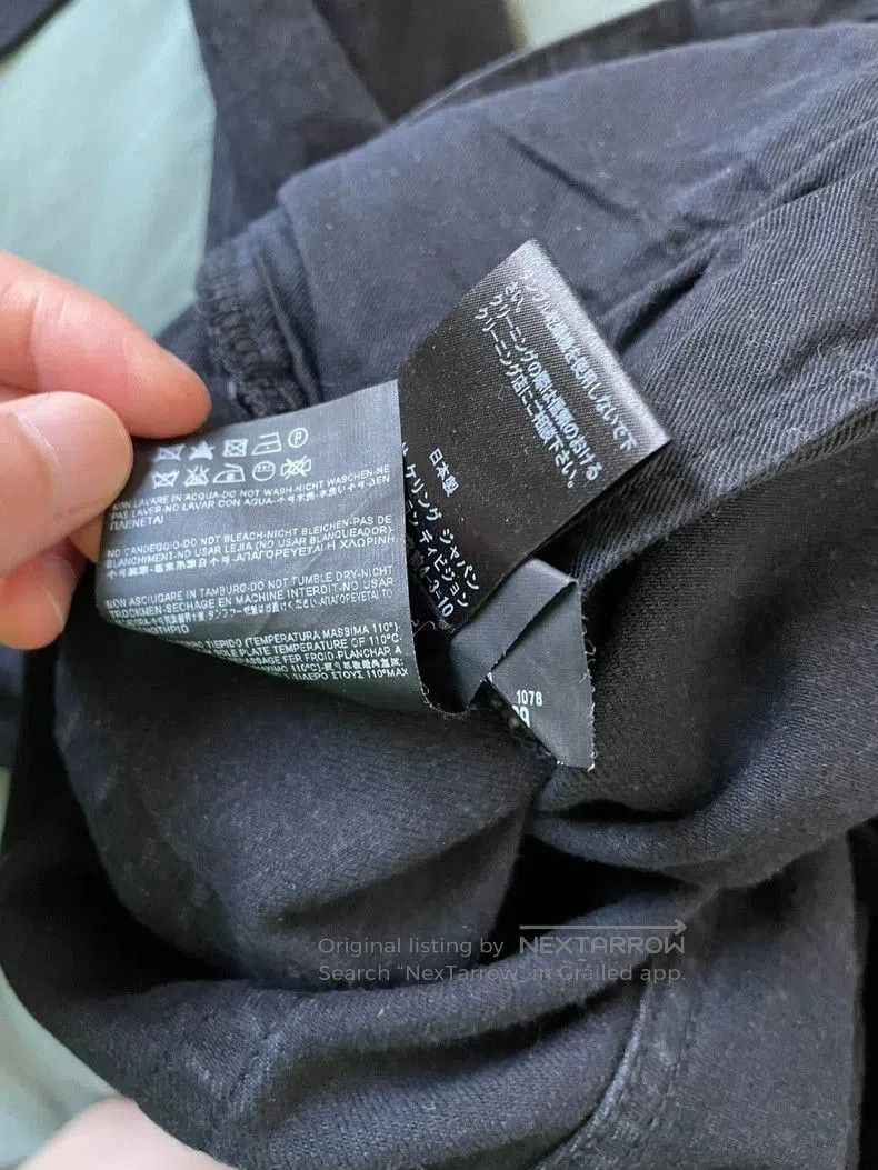 Saint Laurent Paris Saint Laurent Black Distressed Denim Jeans. Size US 29 - 5 Thumbnail