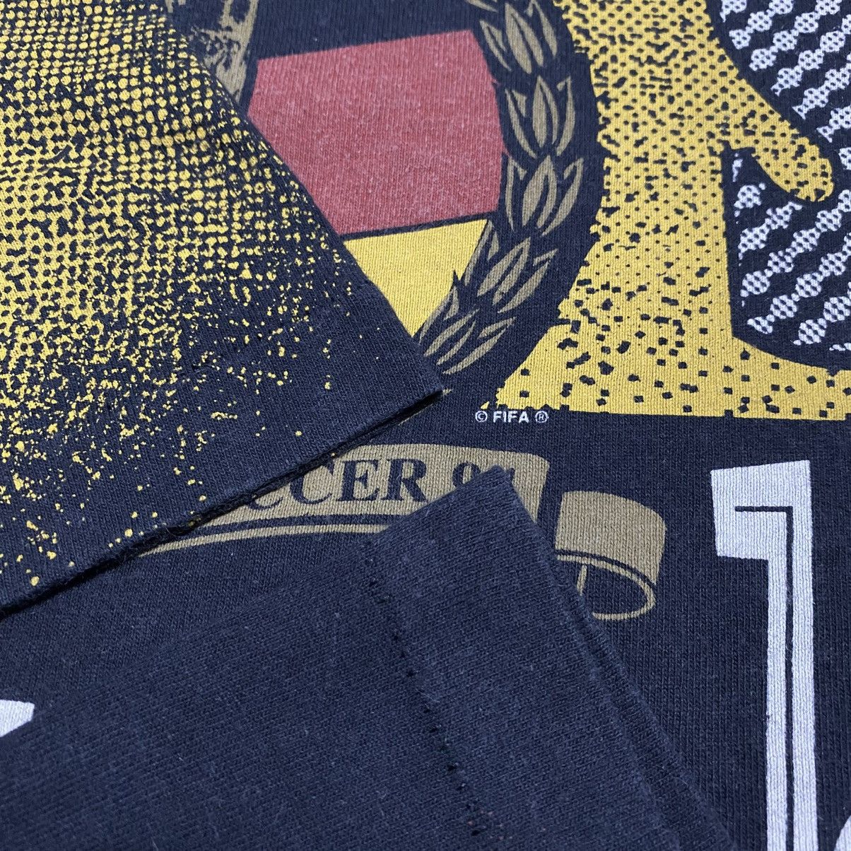 Vintage Rare‼️🔥Vintage 1994 World Cup Germany Deutschland AOP T-Shirt Size US M / EU 48-50 / 2 - 8 Thumbnail
