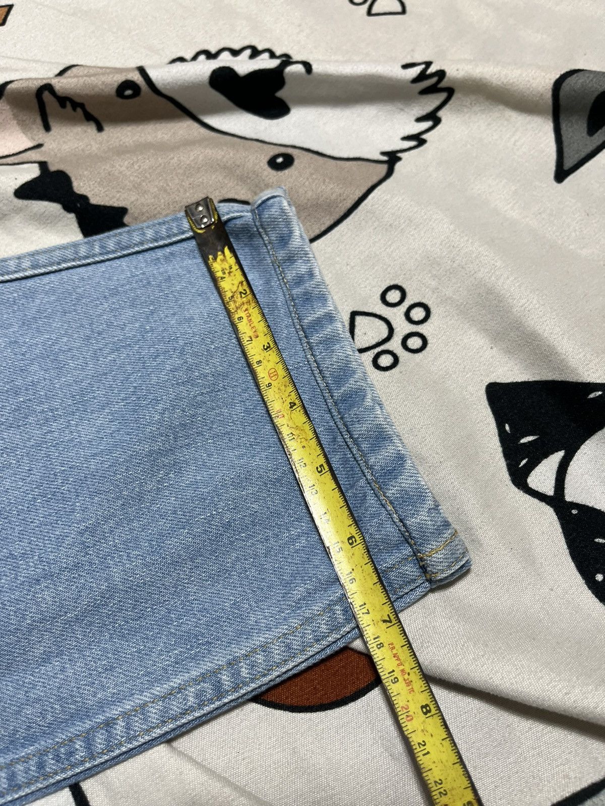 Cav Empt CAV EMPT SPLIT DESIGN WASHED DENIM PANTS Size US 30 / EU 46 - 12 Thumbnail