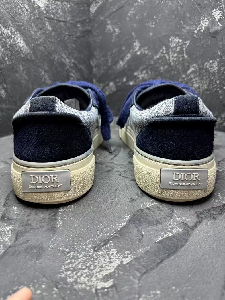 Dior DIOR B33 White Blue Sneakers-2506 Size US 10 / EU 43 - 3 Thumbnail