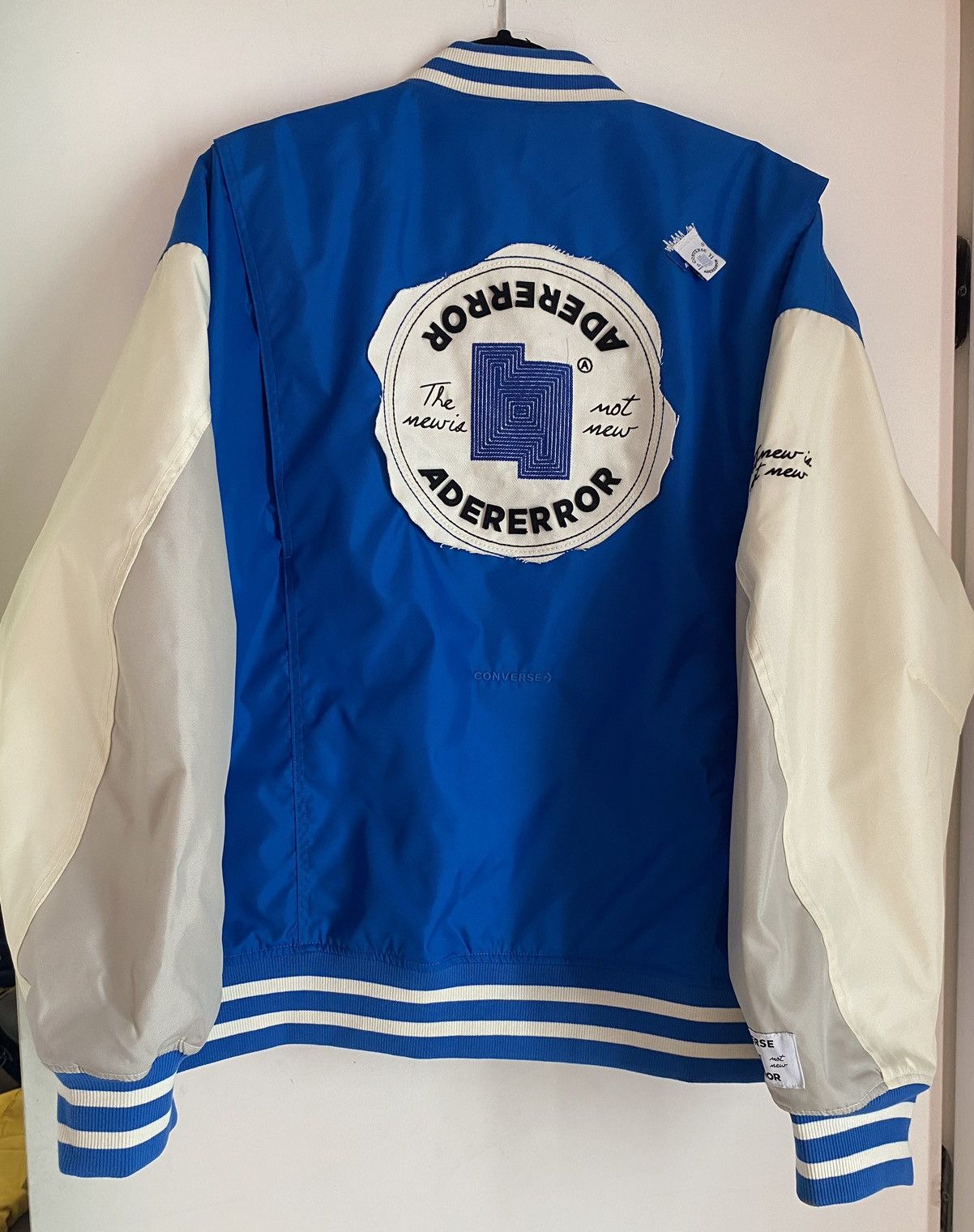 Ader Error Converse x ADER ERROR SHAPES Varsity Jacket Cobalt Size US L / EU 52-54 / 3 - 2 Thumbnail