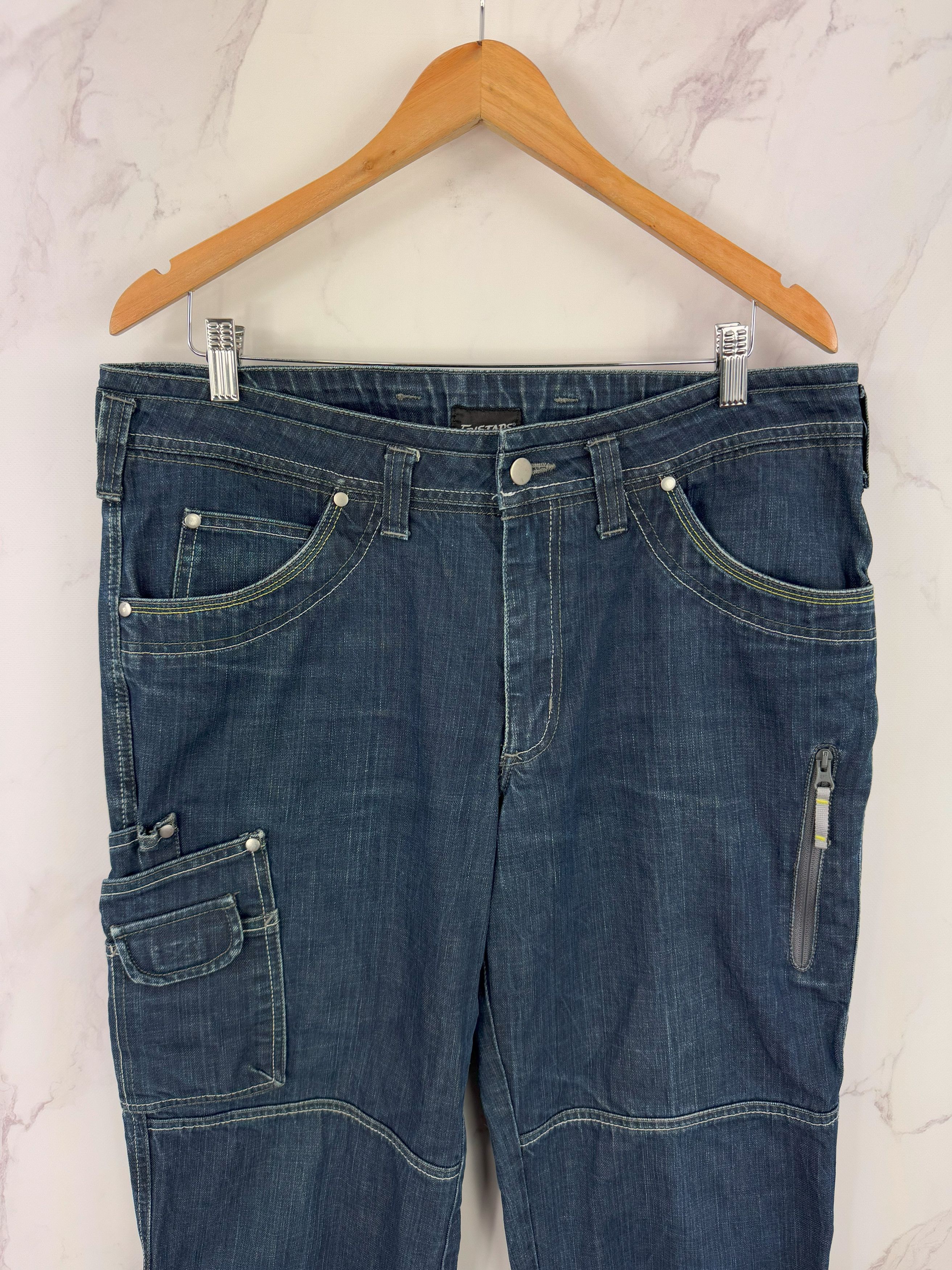 Other Fristads Workwear Utility Pants Multi-Pocket Durable Denim Size US 36 / EU 52 - 2 Thumbnail