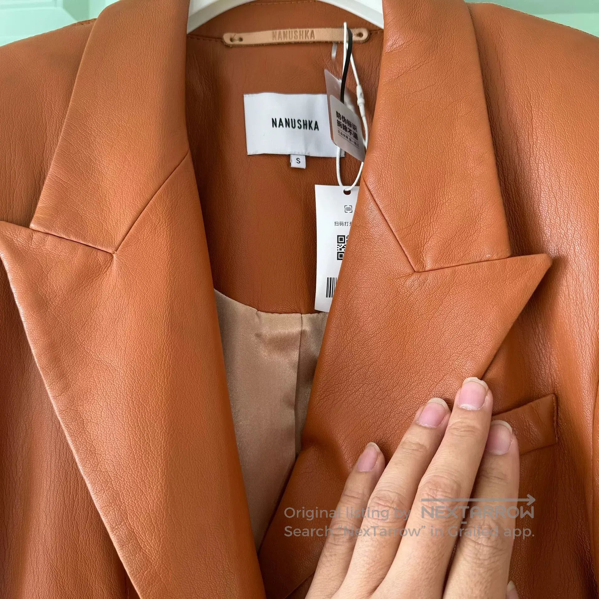 Nanushka Nanushka Brown Coat Size S. Size S / US 4 / IT 40 - 7 Thumbnail