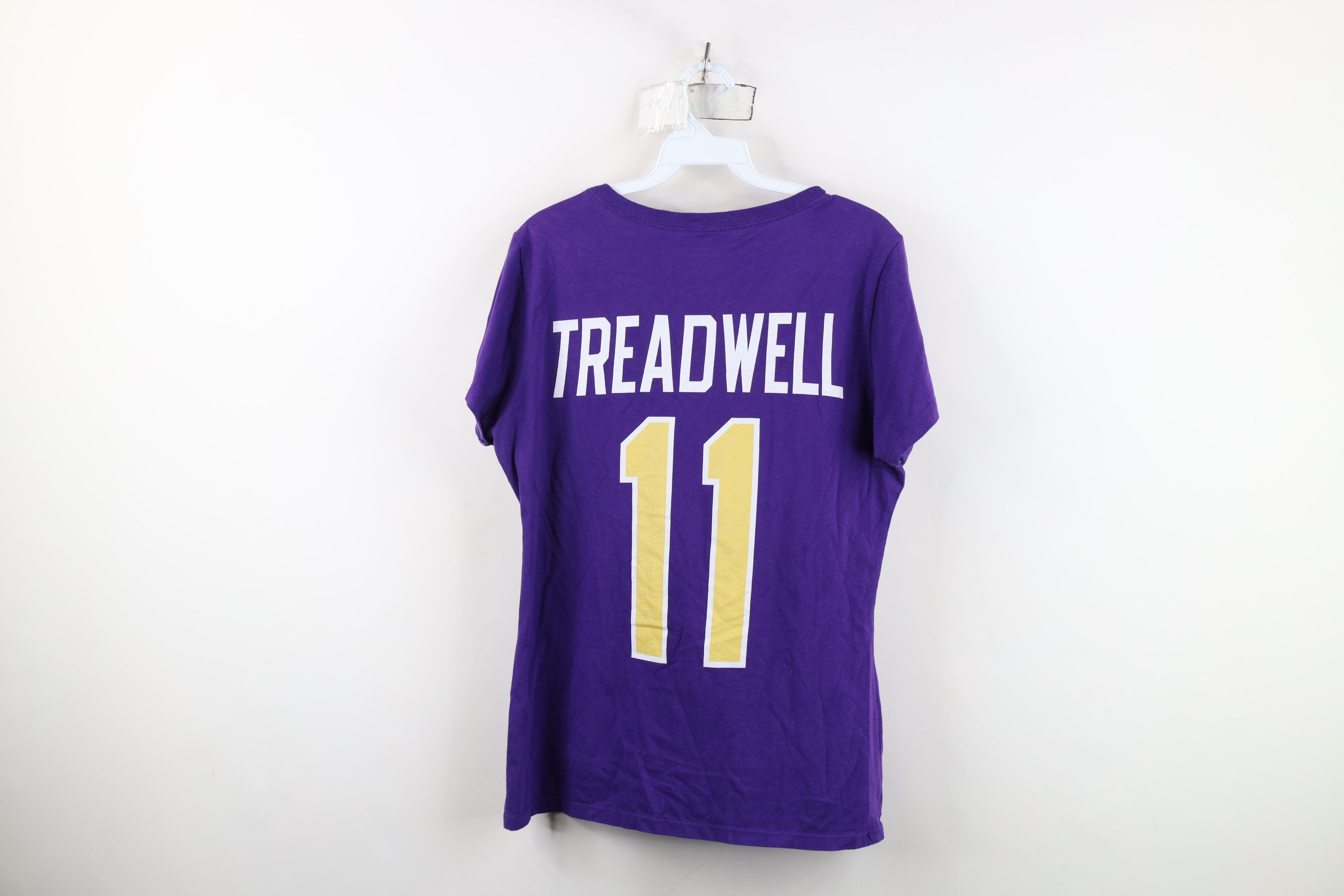 Vintage Fanatics Treadwell Minnesota Vikings Football Jersey T-Shirt Size M / US 6-8 / IT 42-44 - 11 Thumbnail