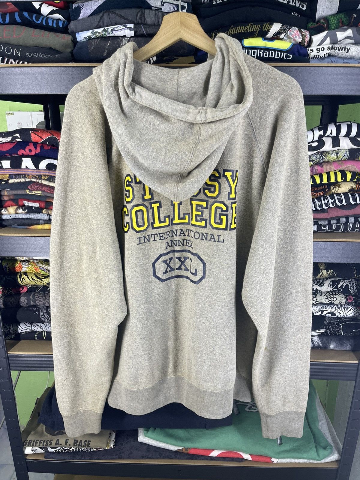 Stussy Vintage Stussy College Omiya Chapter 5th Anniversary Hoodie Size US L / EU 52-54 / 3 - 8 Thumbnail