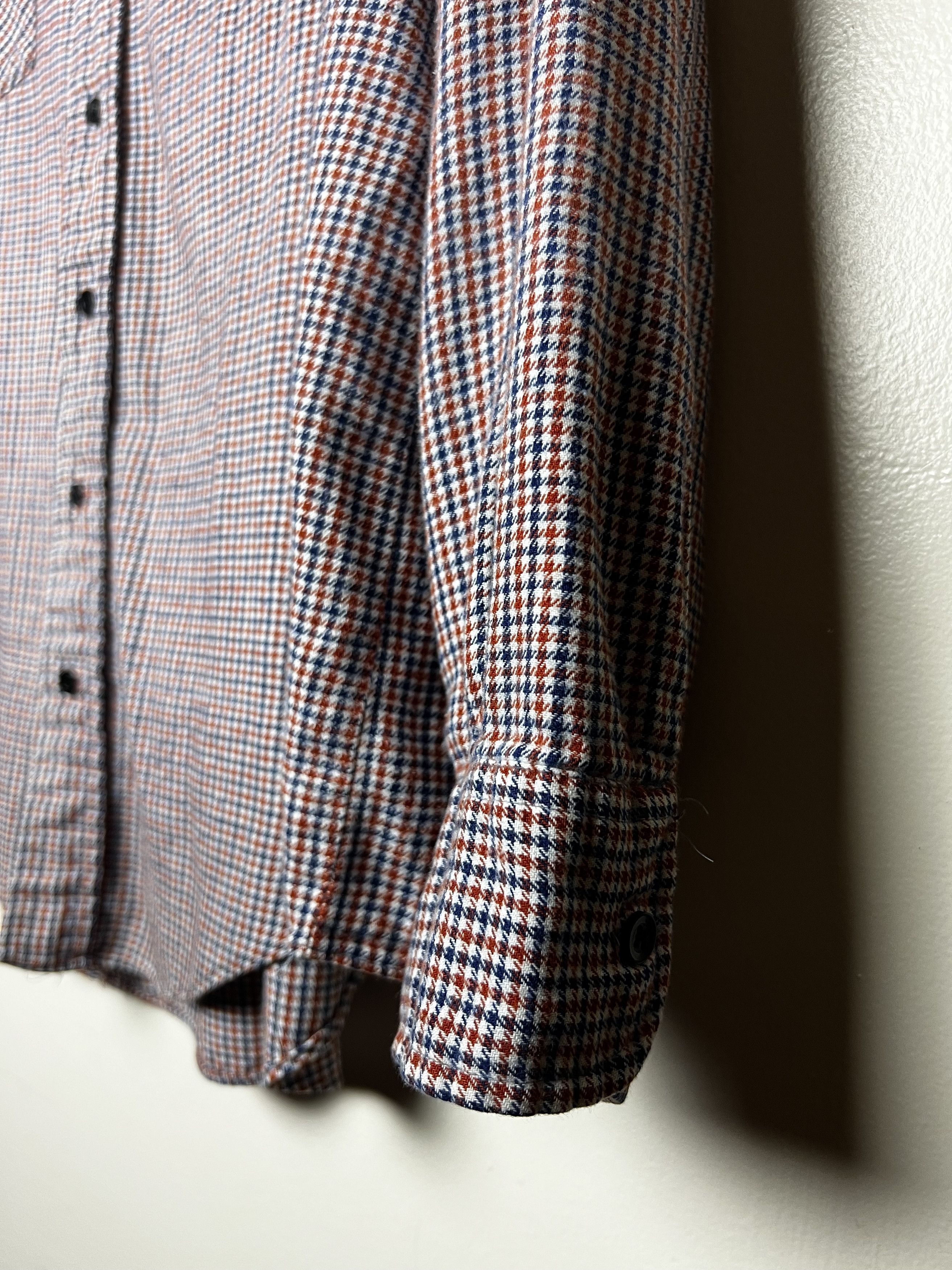 JCPenney Vintage JC Penny Red, White, and Blue Flannel Size US L / EU 52-54 / 3 - 5 Thumbnail
