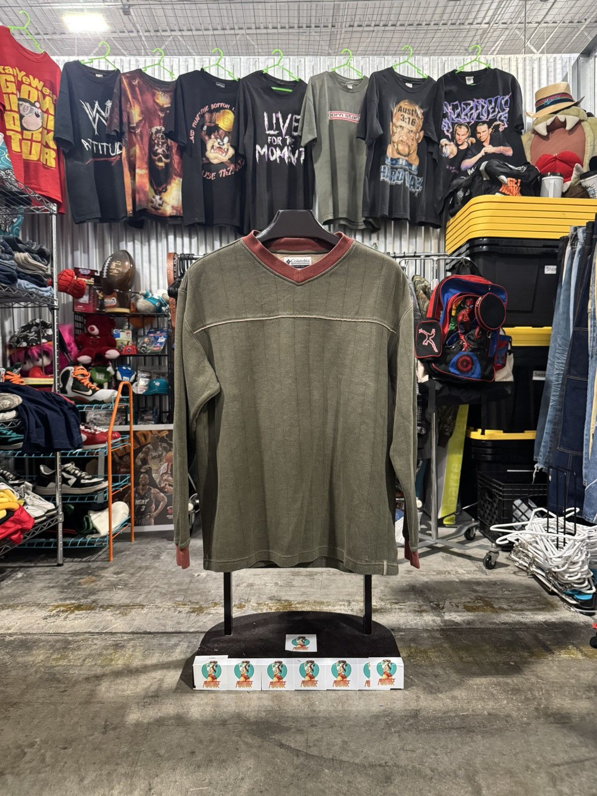 Columbia × Vintage 90s Vintage Columbia Sweater L Size US L / EU 52-54 / 3 - 1 Thumbnail