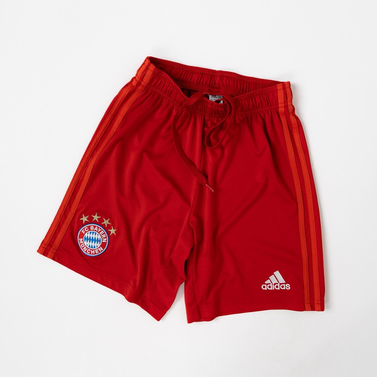 Adidas Adidas x FC Bayern Soccer Mens Red Shorts Football Training Size US 30 / EU 46 - 1 Thumbnail