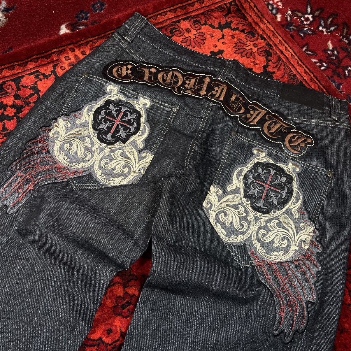 Imperious Vintage Streetwear Rap Y2K Sk8 Wide Imperious jeans Size US 38 / EU 54 - 5 Thumbnail