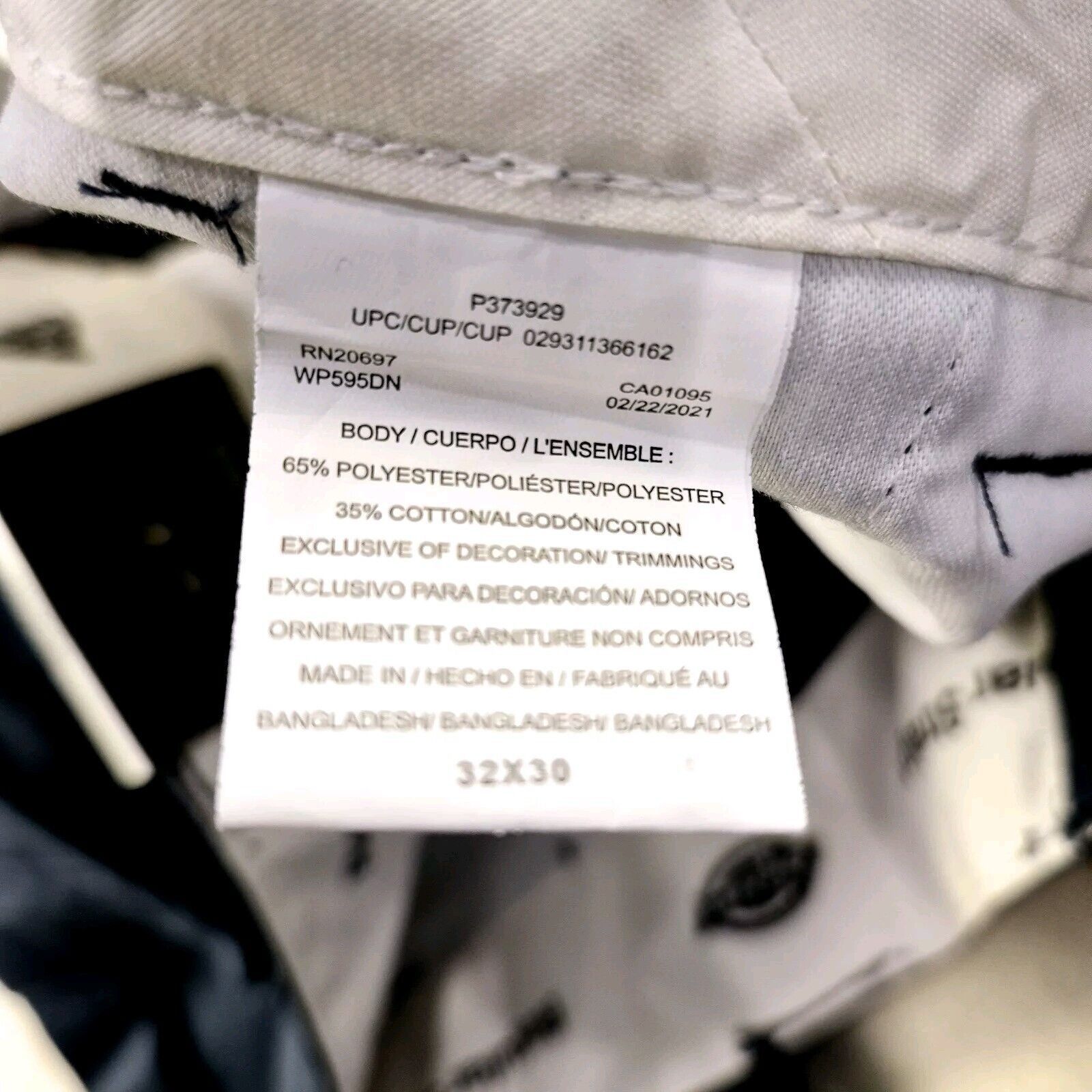 Dickies Dickies Regular Straight Flex Work Pants 32X30 Navy Blue NWT Size US 32 / EU 48 - 13 Thumbnail