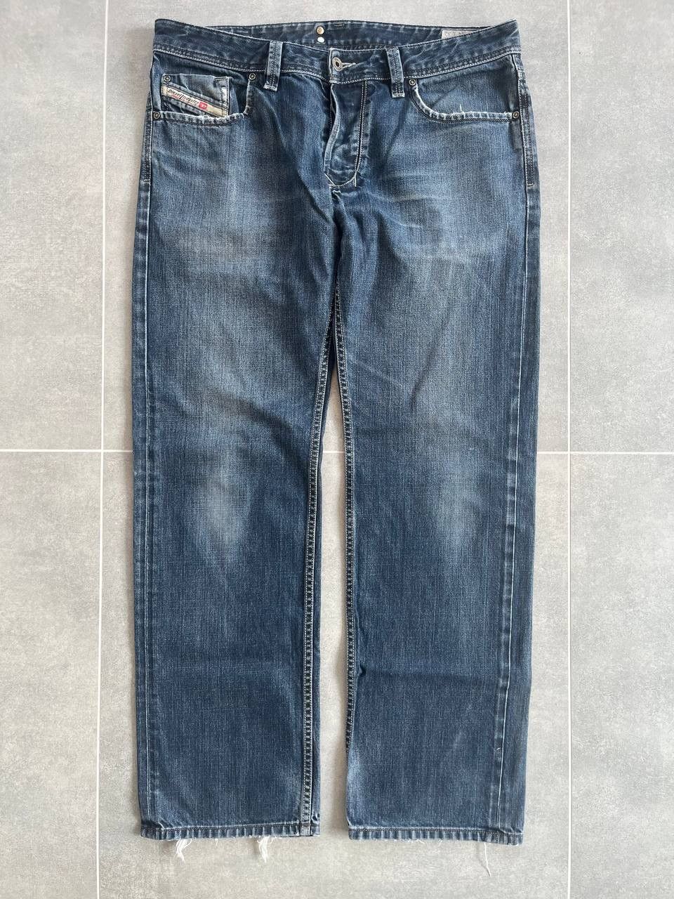 Diesel Vintage Diesel Larkee Raw Straight Jeans Size US 34 / EU 50 - 1 Thumbnail