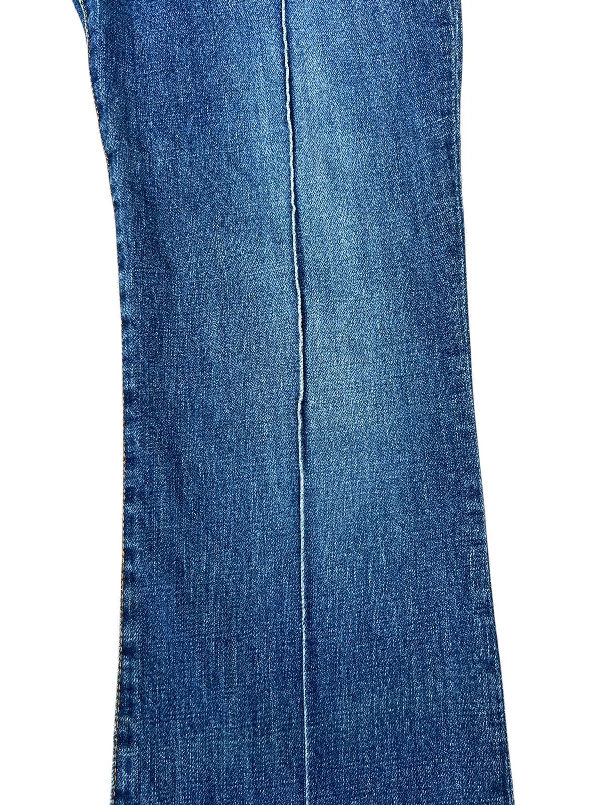 Japanese Brand Obelisk Japan Faded Denim Bootcut Jeans Size 32" / US 10 / IT 46 - 10 Thumbnail