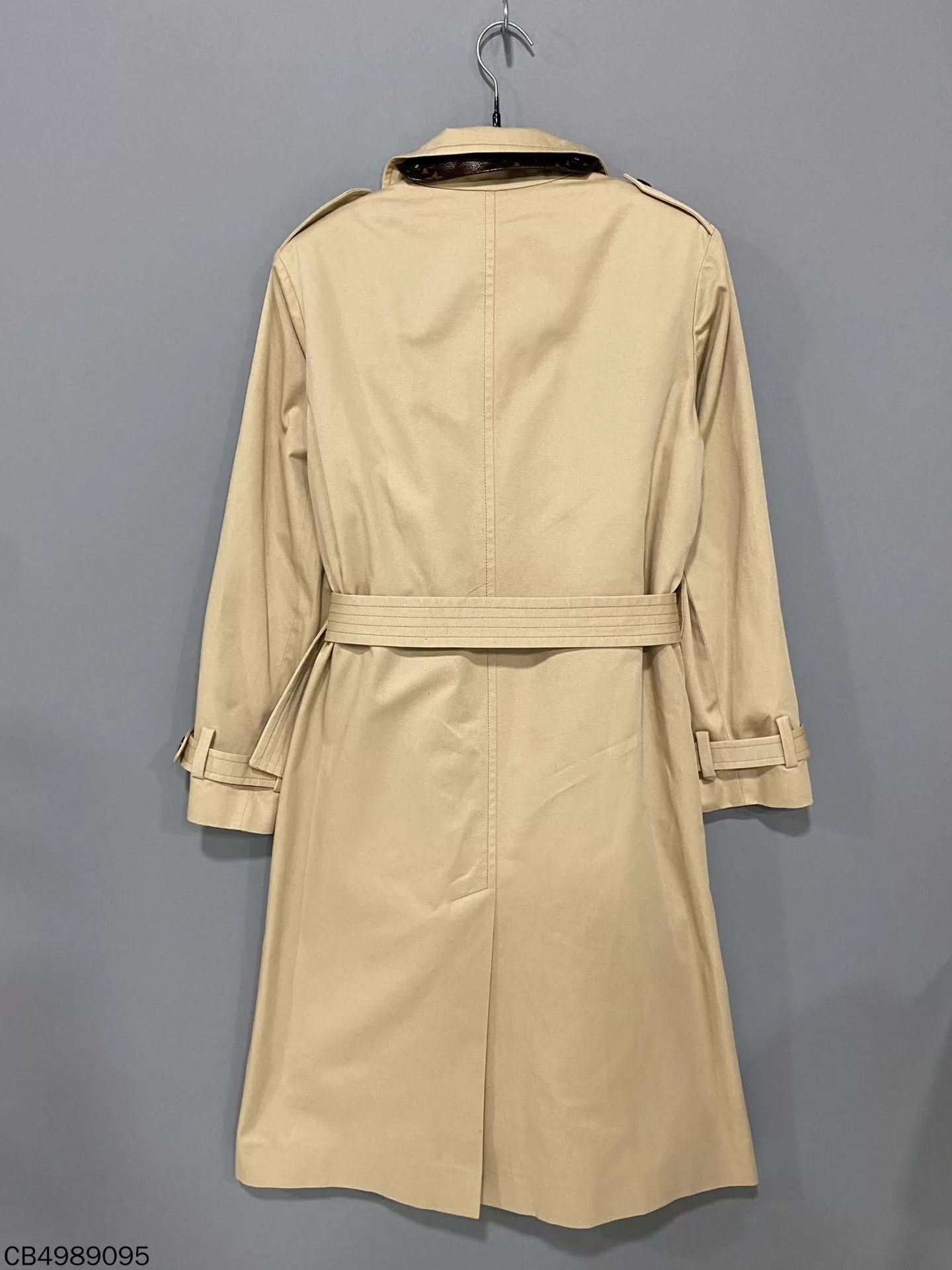 Louis Vuitton LV double detachable wool all-print khaki long coat Size XS / US 0-2 / IT 36-38 - 3 Thumbnail