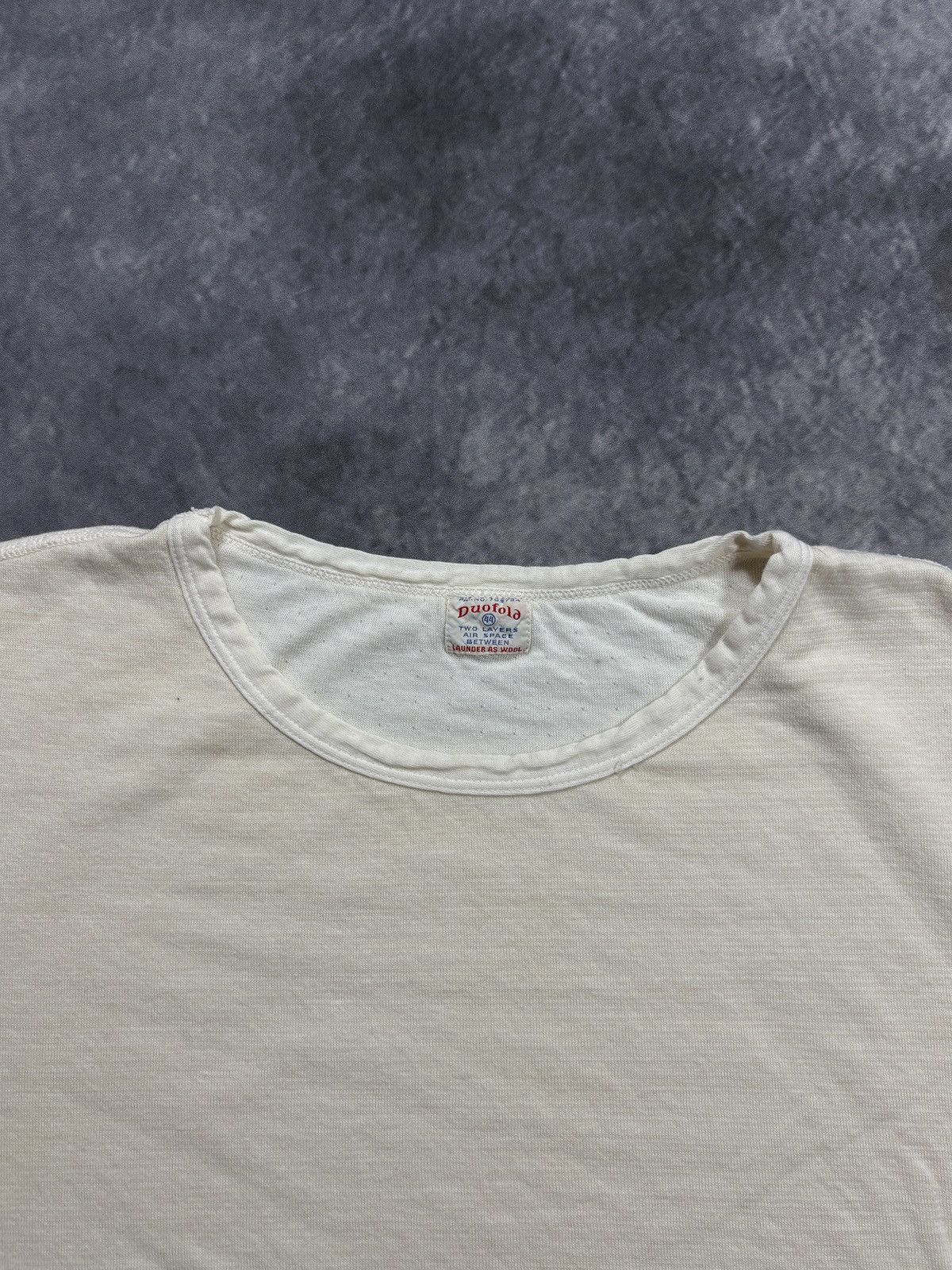 Vintage True Vintage Duofold Thermal Shirt 1940s 1950s Double Layer Size US S / EU 44-46 / 1 - 5 Thumbnail