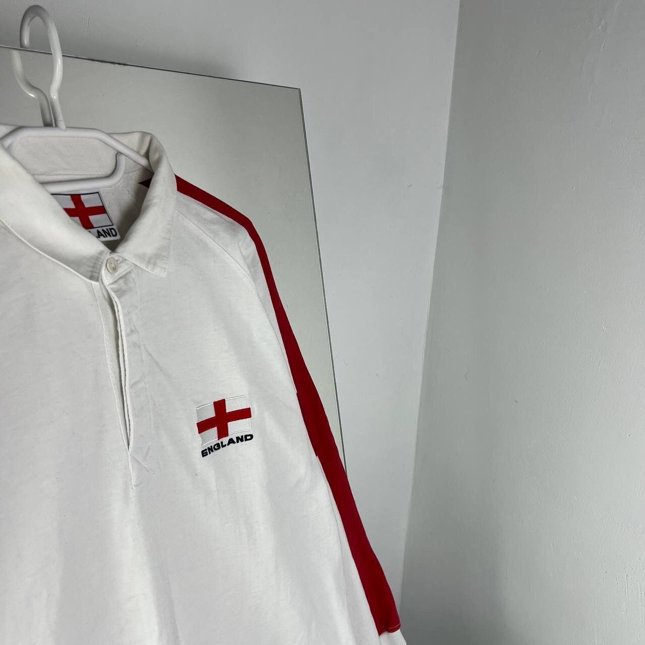 Vintage England Rugby Vintage Streetwear Y2K Style Baggy Size US XL / EU 56 / 4 - 2 Thumbnail