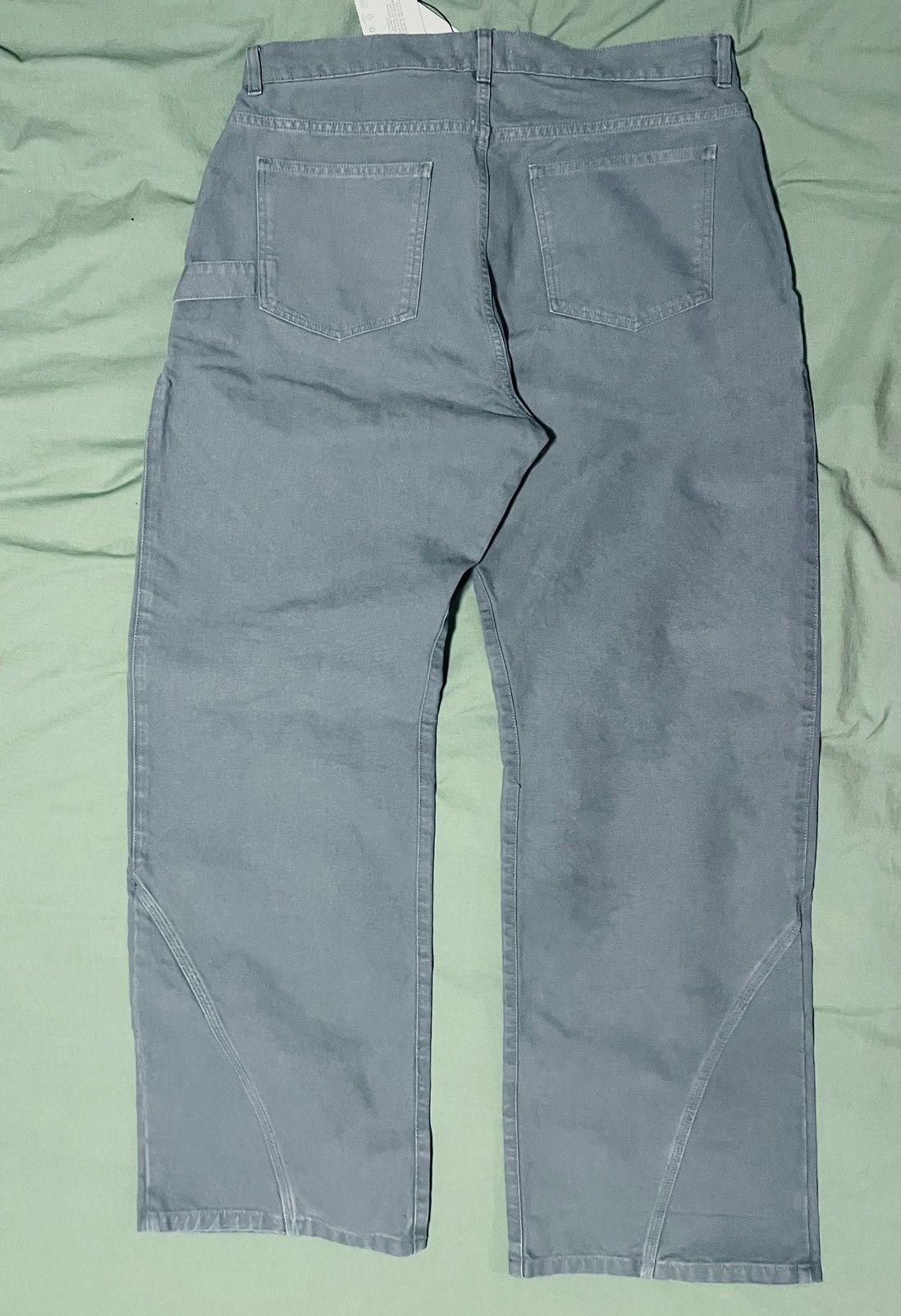 JW Anderson JW ANDERSON Blue Twisted Workwear Trousers Size US 34 / EU 50 - 5 Thumbnail