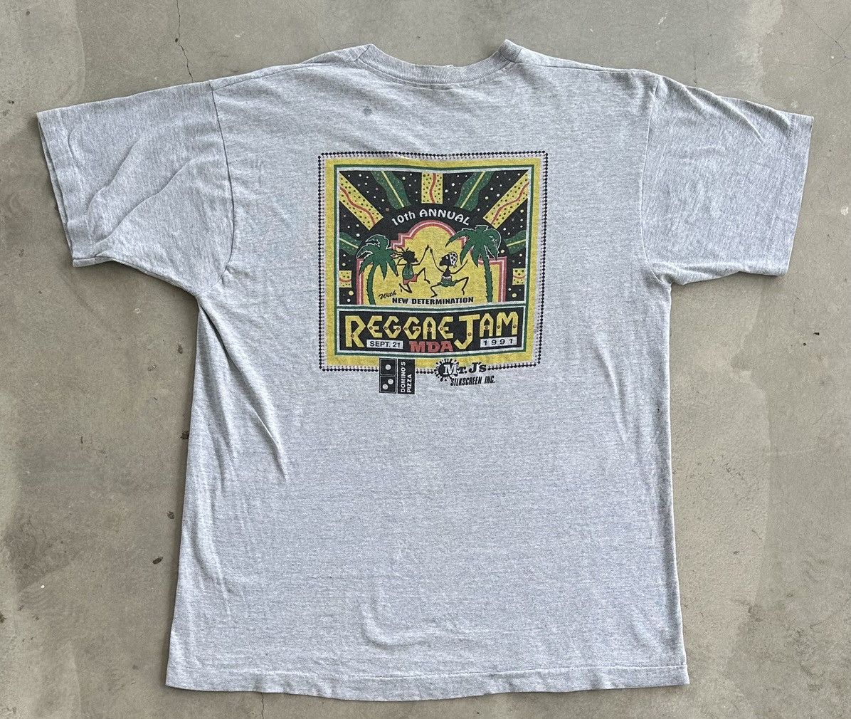 Vintage VINTAGE REGGAE JAM 90S TEE Size US XXL / EU 58 / 5 - 4 Thumbnail