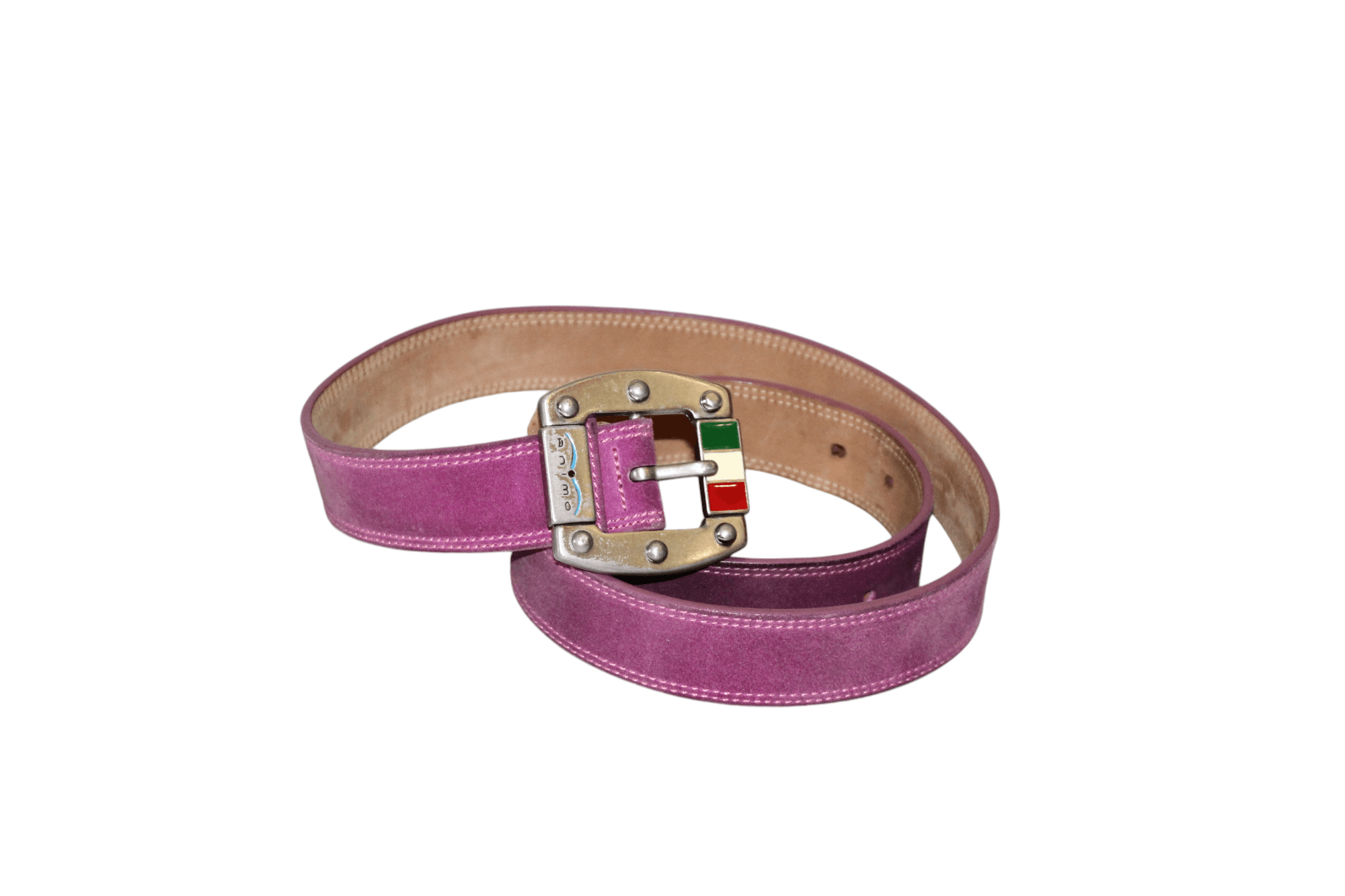 Leather Animo Italy Leather Belt 105x3cm Size ONE SIZE - 1 Thumbnail