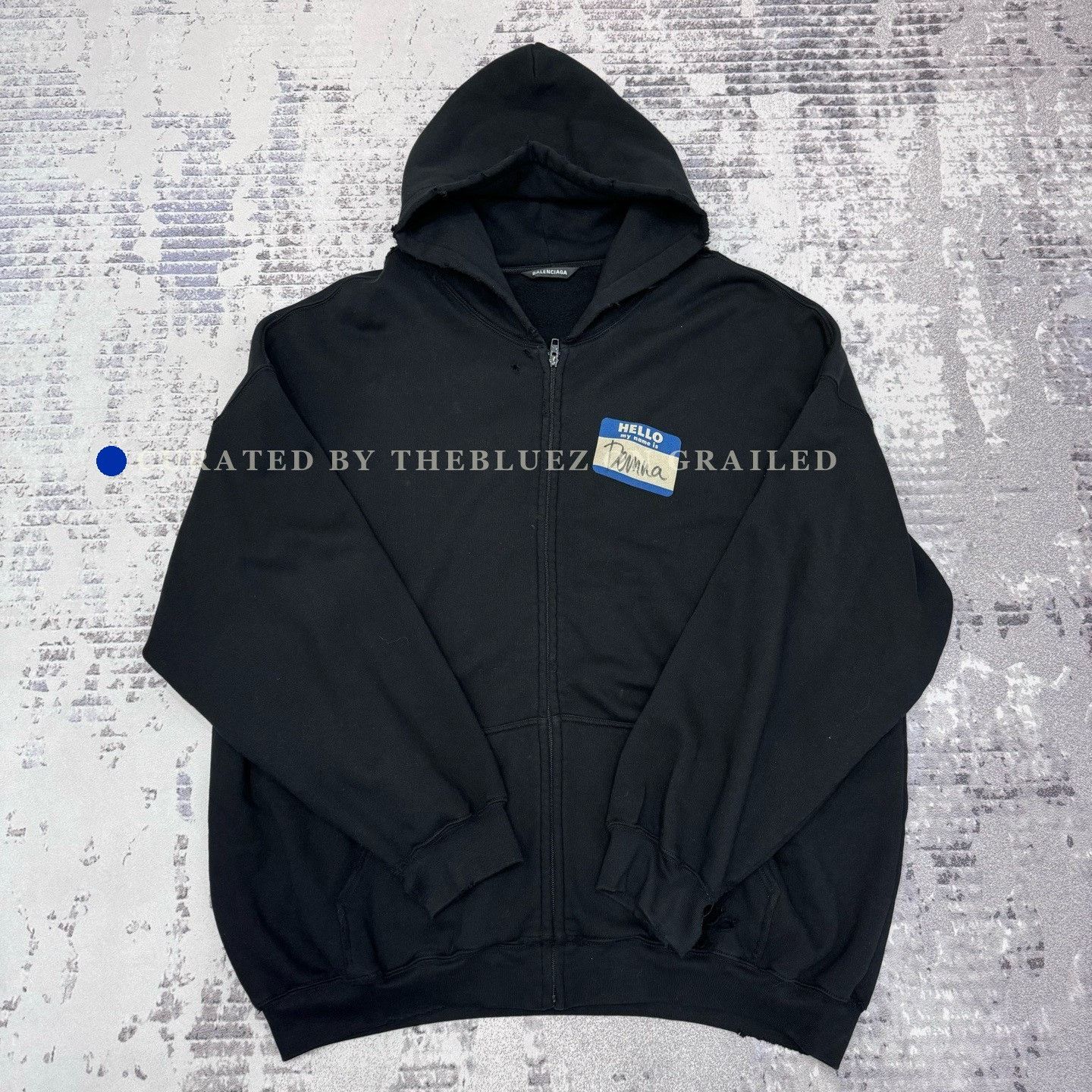 Balenciaga Balenciaga x Rammstein Apple Music hoodie (small) | Grailed