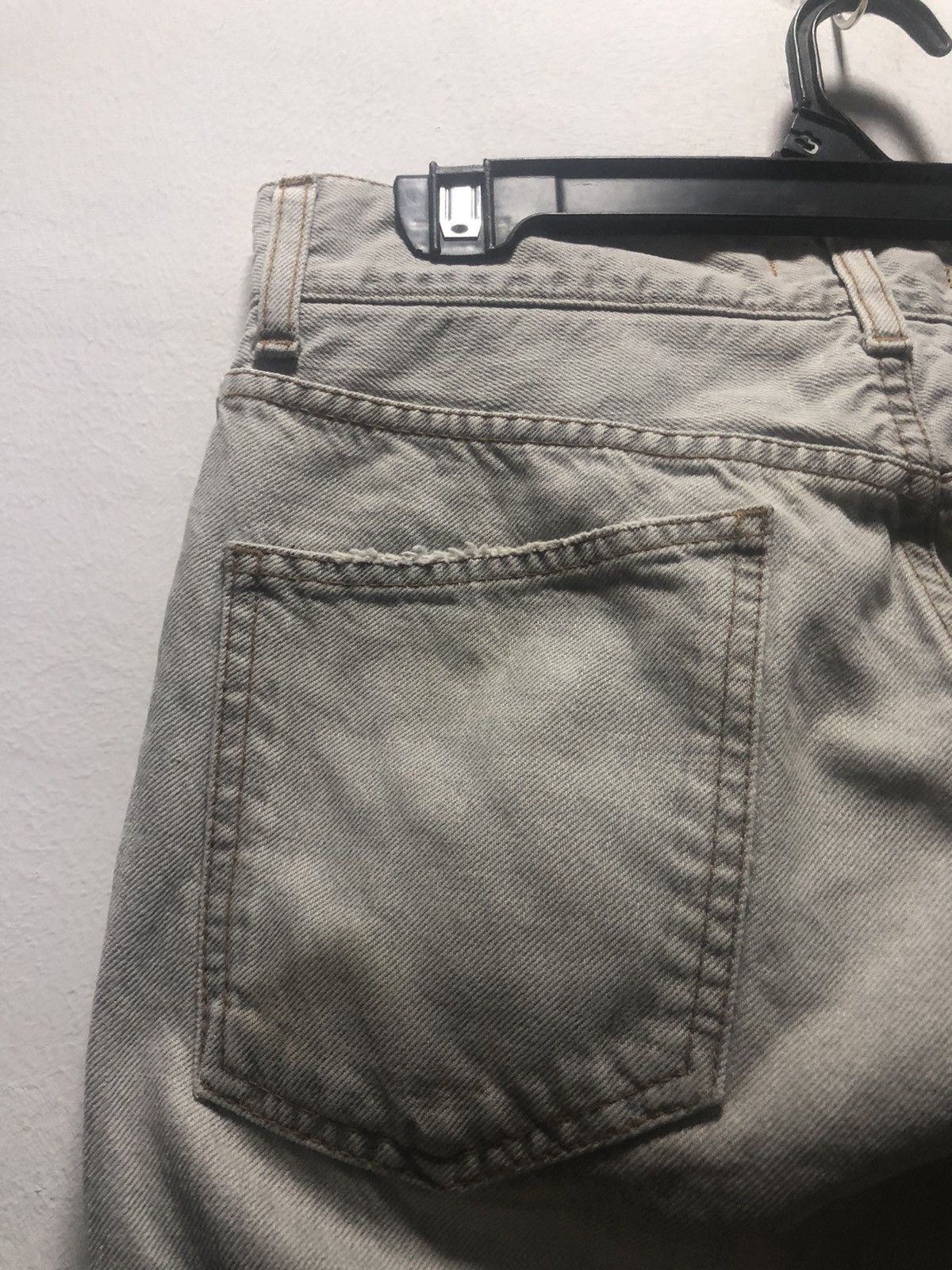 Dolce & Gabbana Vintage DOLCE & GABBANA Denim Pants Distressed Metal Logo Size US 31 - 9 Thumbnail