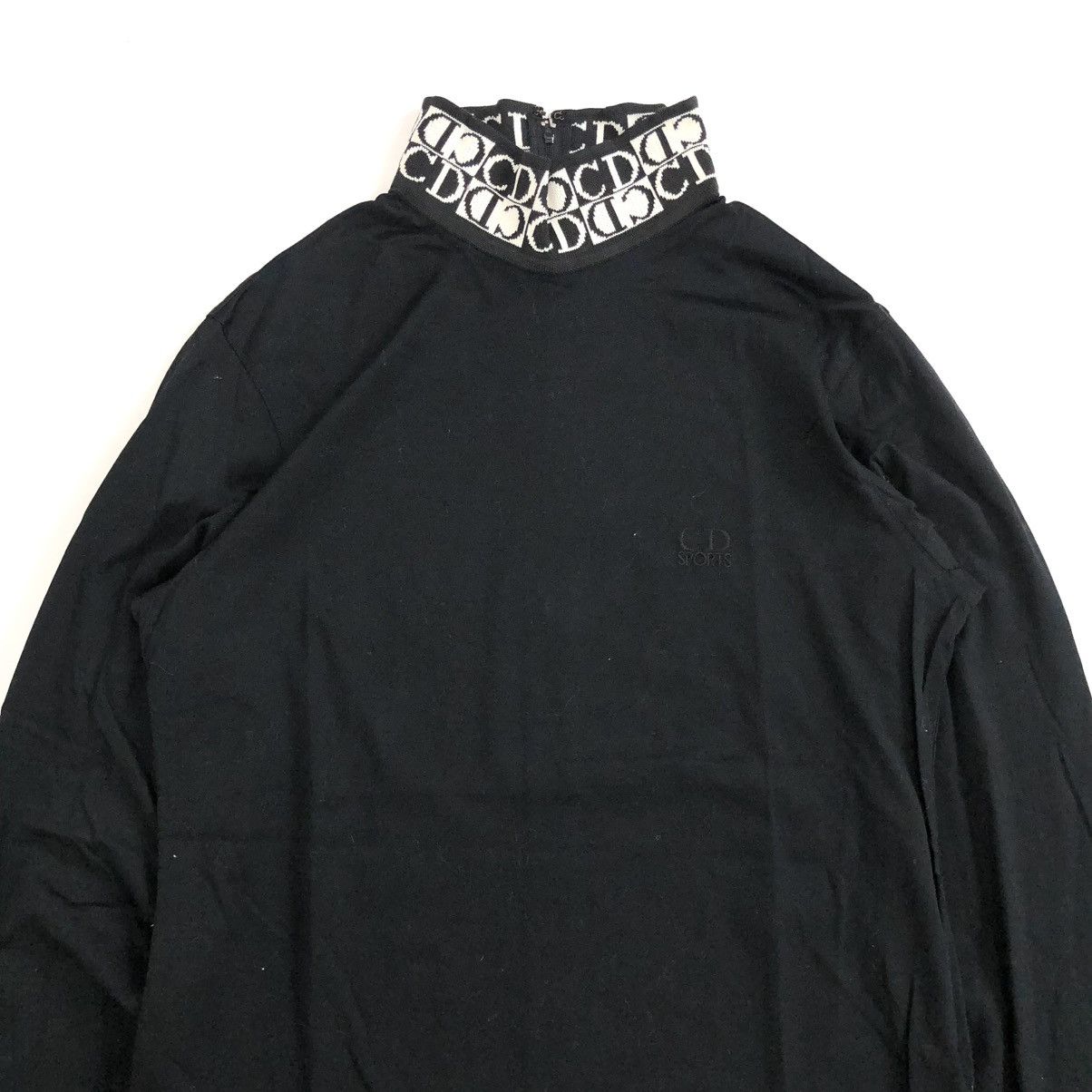 Christian Dior Monsieur × Dior Vintage Christian Dior Sports Paris Half Zip Long Sleeve Size M / US 6-8 / IT 42-44 - 2 Thumbnail