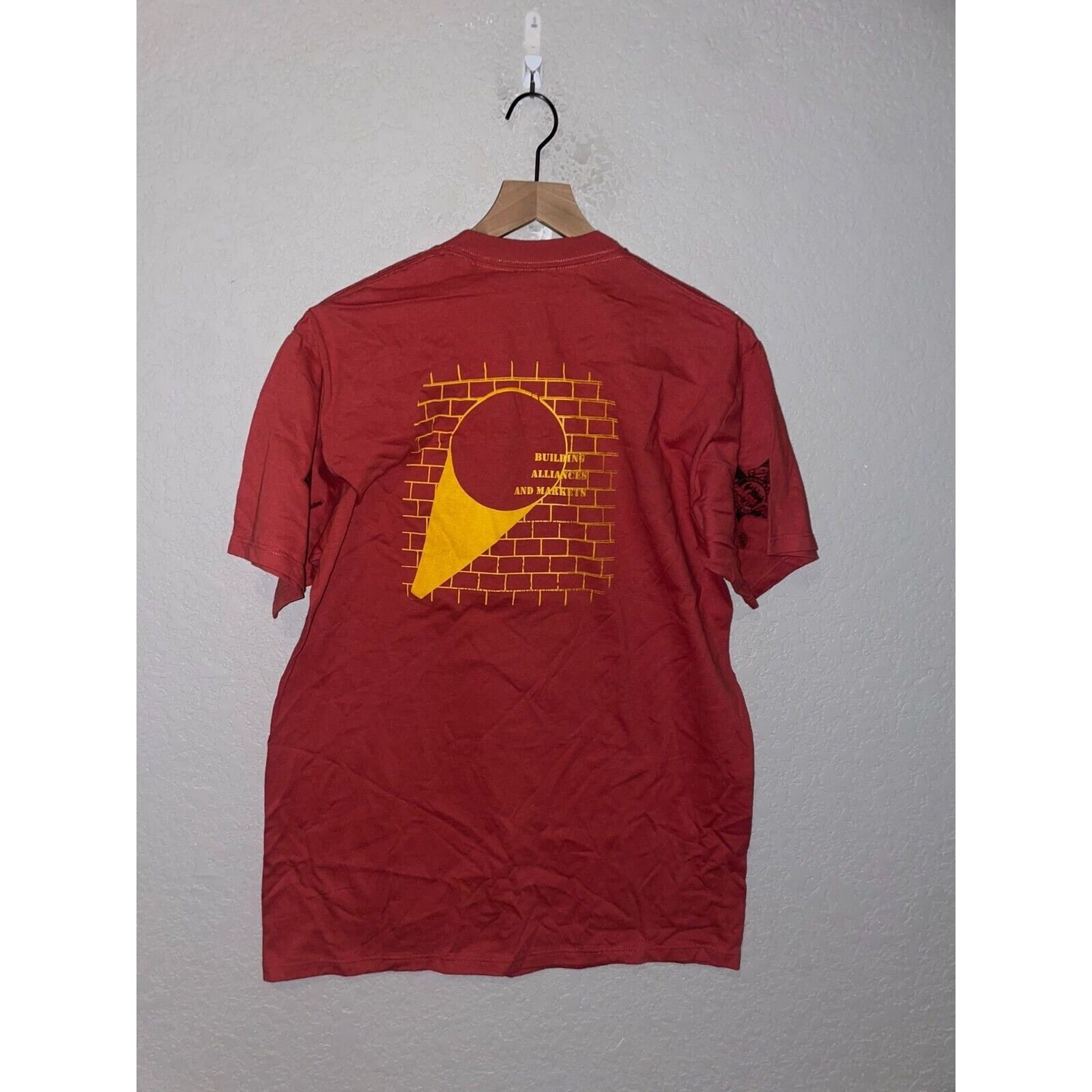 Jerzees Vintage Teamsters Shirt Local 657 Building Alliances Tee 90s Size US L / EU 52-54 / 3 - 4 Thumbnail