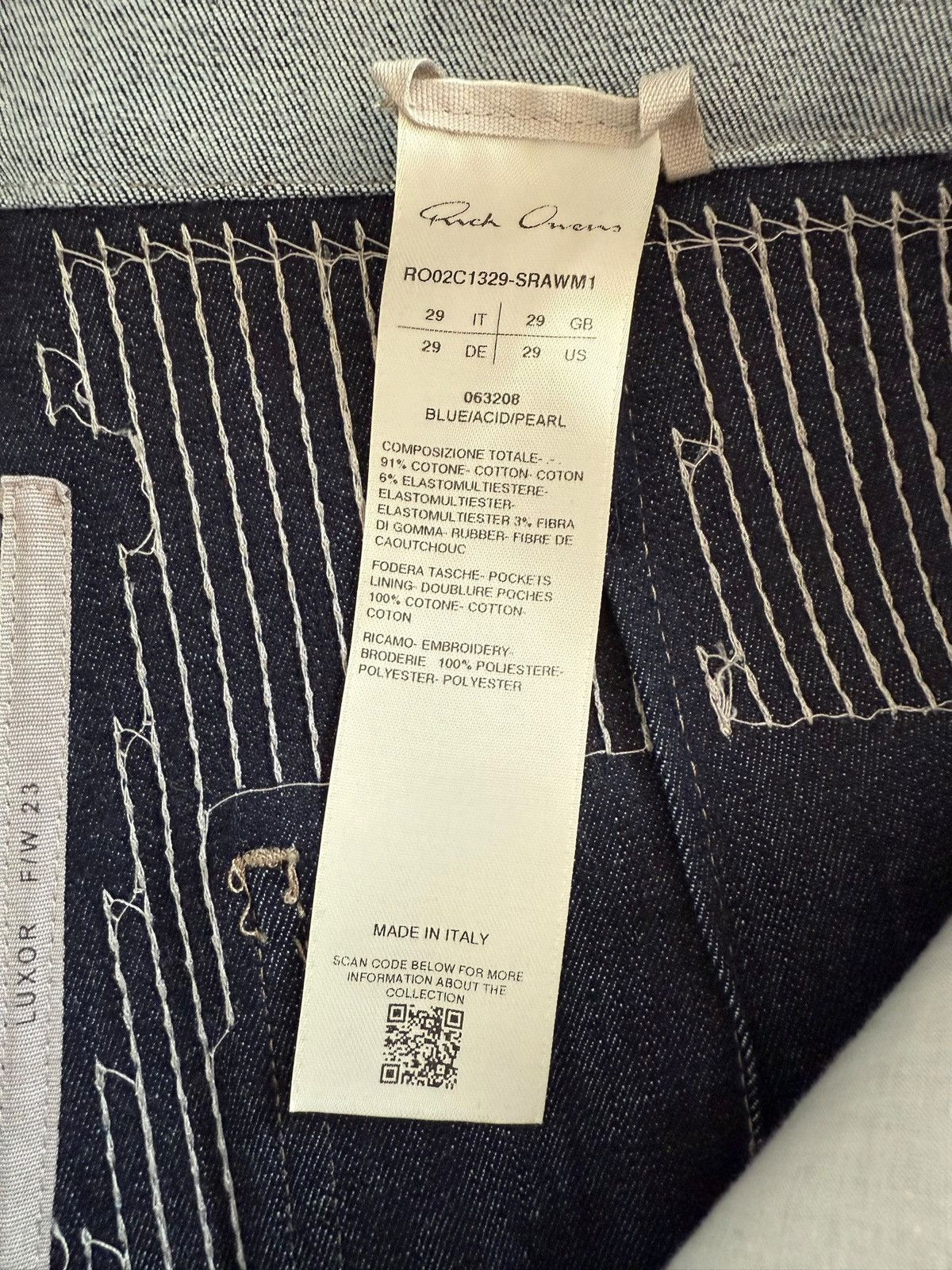 Rick Owens Rick Owens Sequins Bolan Jeans Size 30" / US 8 / IT 44 - 6 Thumbnail