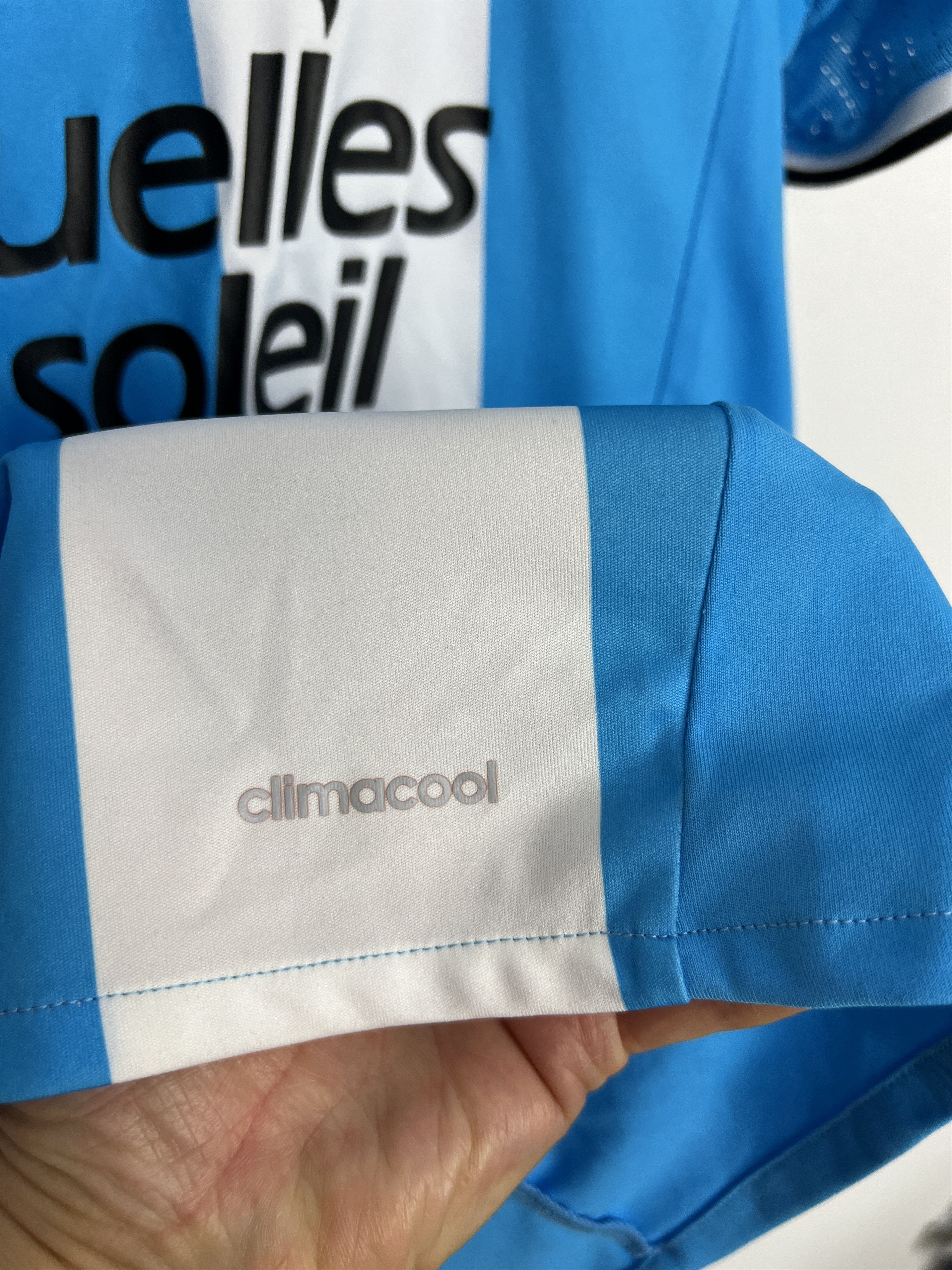 Adidas Marseille Third football shirt Soccer Jersey Trikot Rare Size US S / EU 44-46 / 1 - 4 Thumbnail