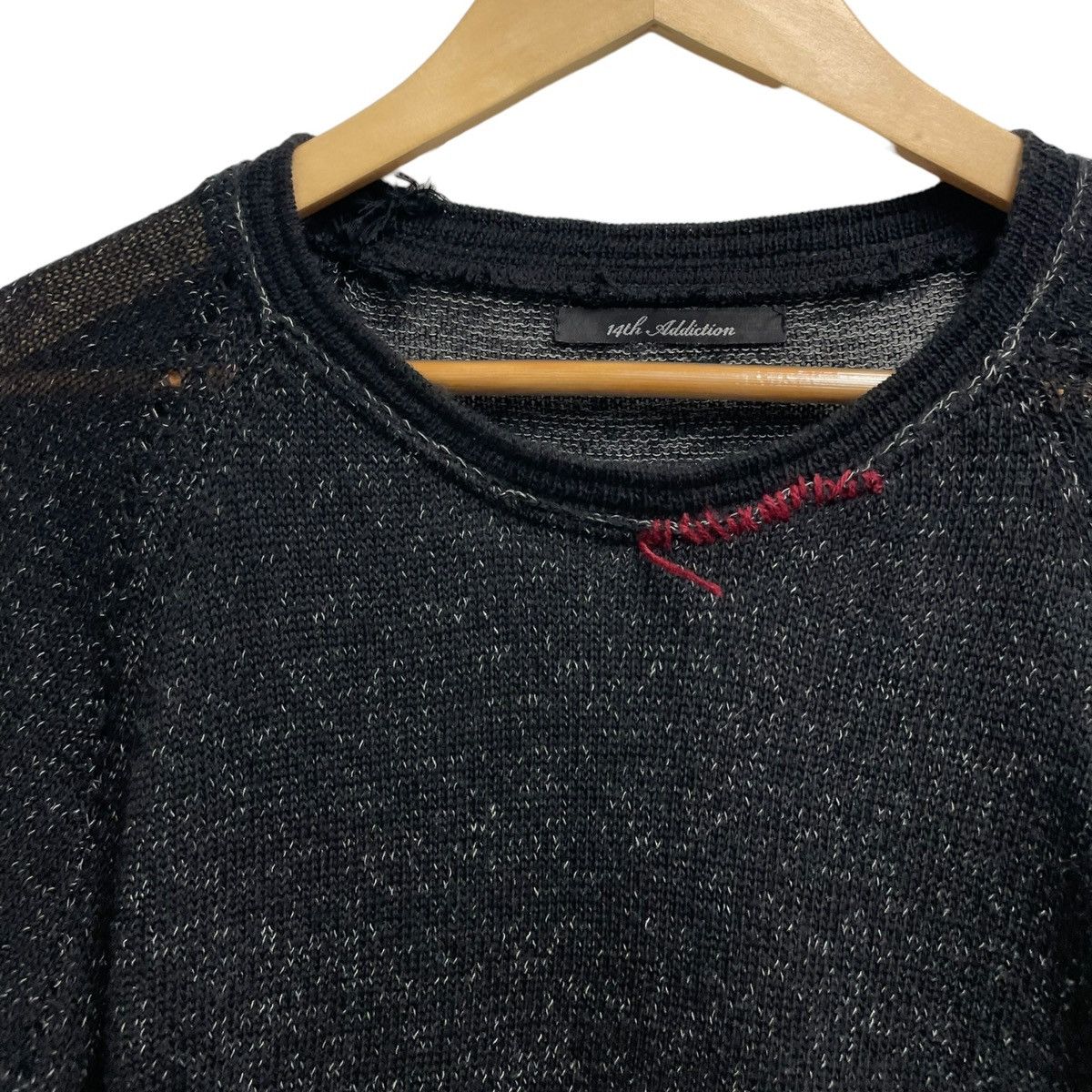 14th Addiction 14th addiction scar knit sweater Size US M / EU 48-50 / 2 - 2 Thumbnail