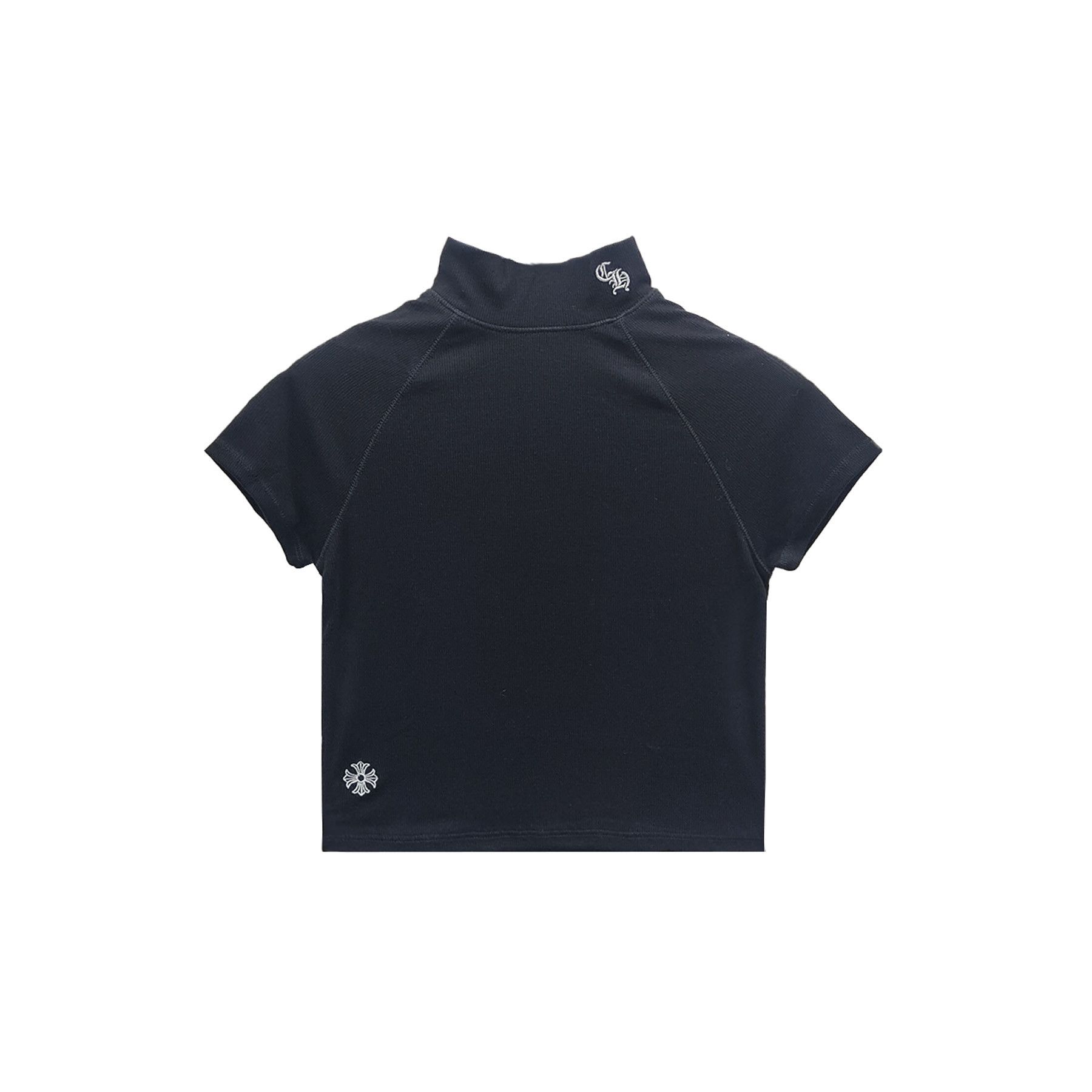 Chrome Hearts Chrome Hearts Bad Seed Short Sleeve Mock Neck T-Shirt Size M / US 6-8 / IT 42-44 - 1 Thumbnail