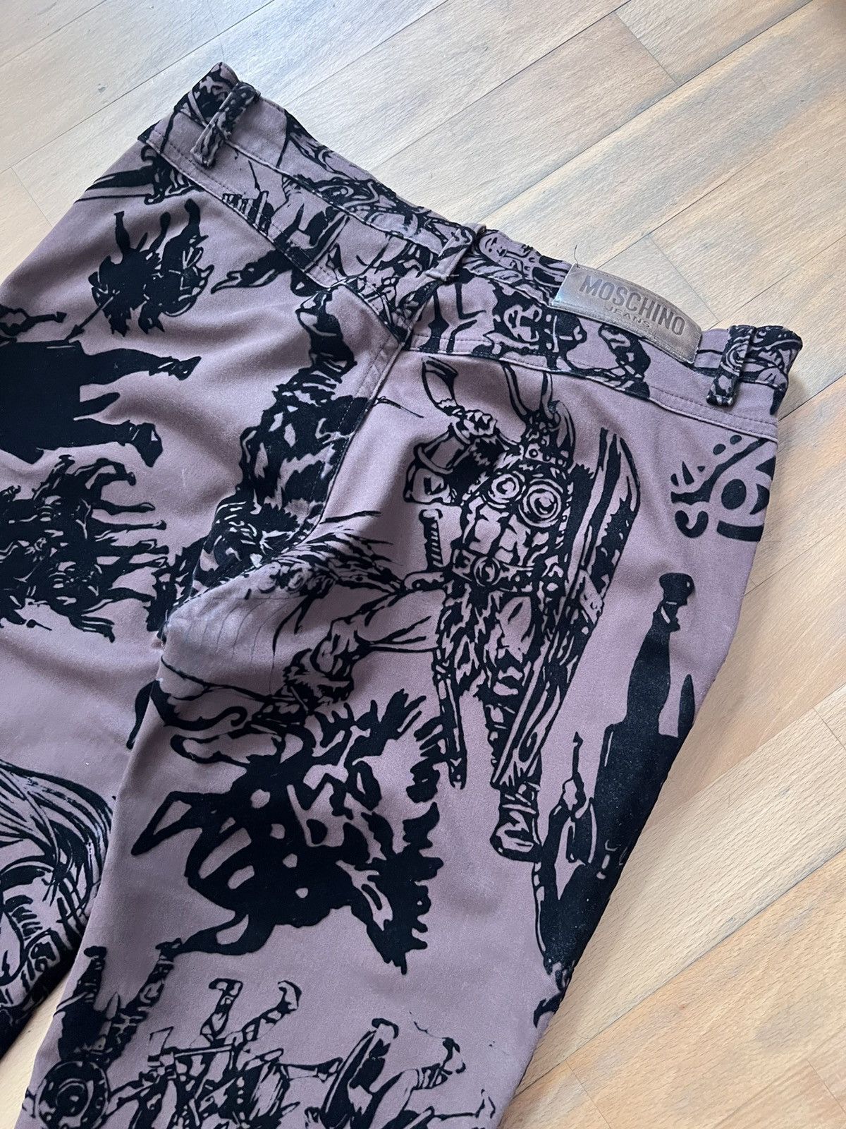 Moschino Moschino viking jeans Size 29" - 8 Thumbnail