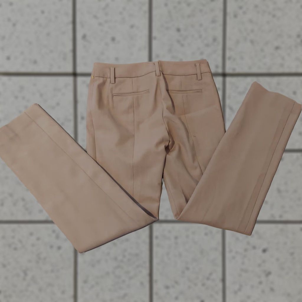 Ann Taylor Womens Ann Taylor Pants Chino Beige 8 Petite 2P Slack Trouser Khaki Dress 90s Womens Size 30" / US 8 / IT 44 - 1 Thumbnail