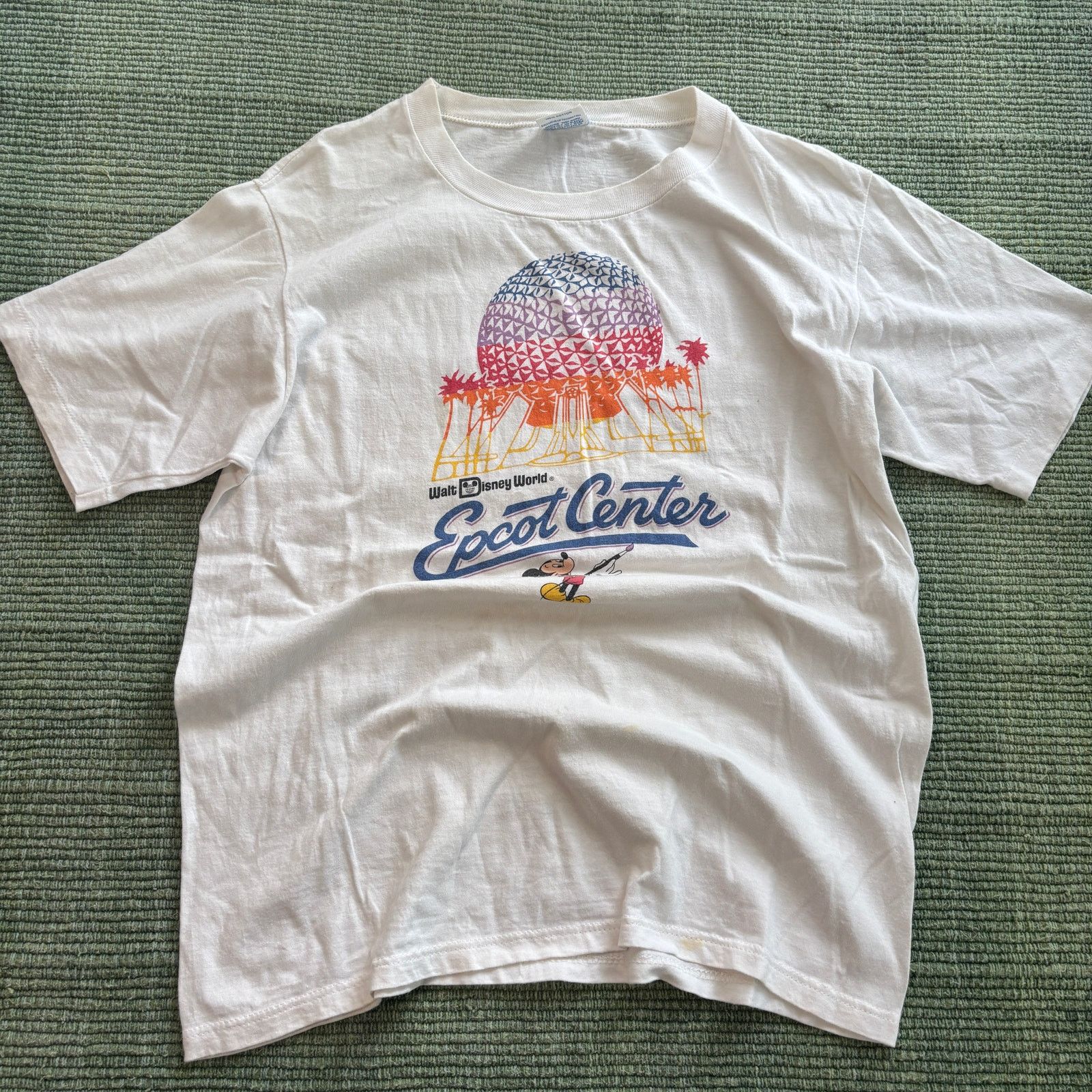 Disney Vintage 90s Walt Disney World Epcot Center Tee Shirt Sz L Size US L / EU 52-54 / 3 - 1 Thumbnail