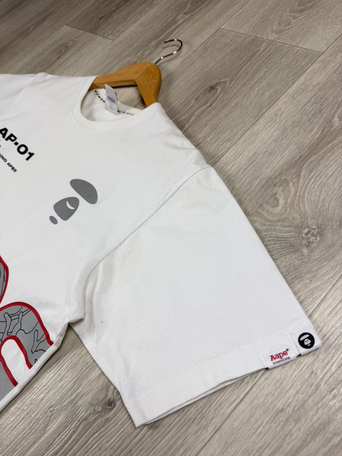Aape Aape by A Bathing Ape Graphic Print Crew Neck T-Shirt Size L Size US L / EU 52-54 / 3 - 9 Thumbnail