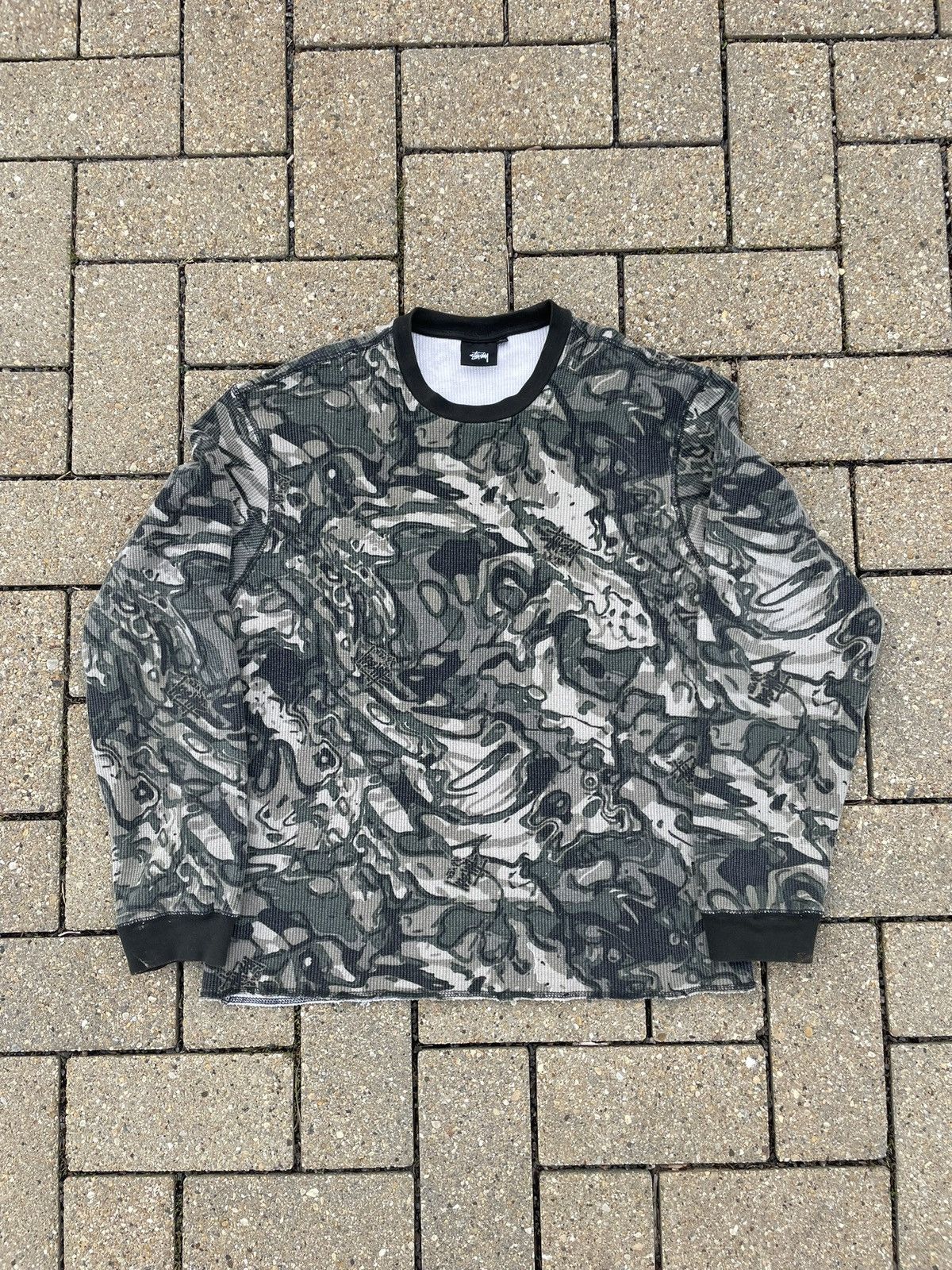 Stussy Camo Stussy Thermal Size US XL / EU 56 / 4 - 3 Thumbnail