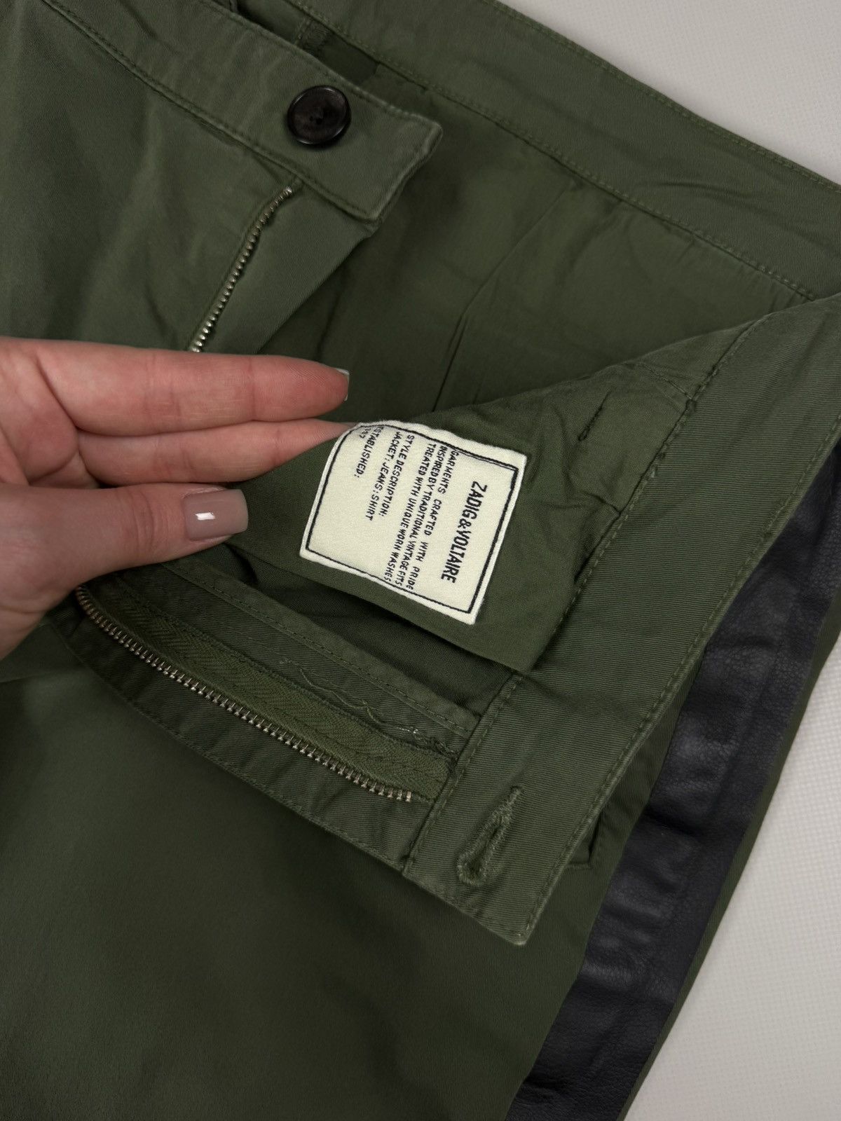 Zadig & Voltaire Zadig & Voltaire Patrick Band Men’s Chino Pants Trousers Size US 34 / EU 50 - 13 Thumbnail