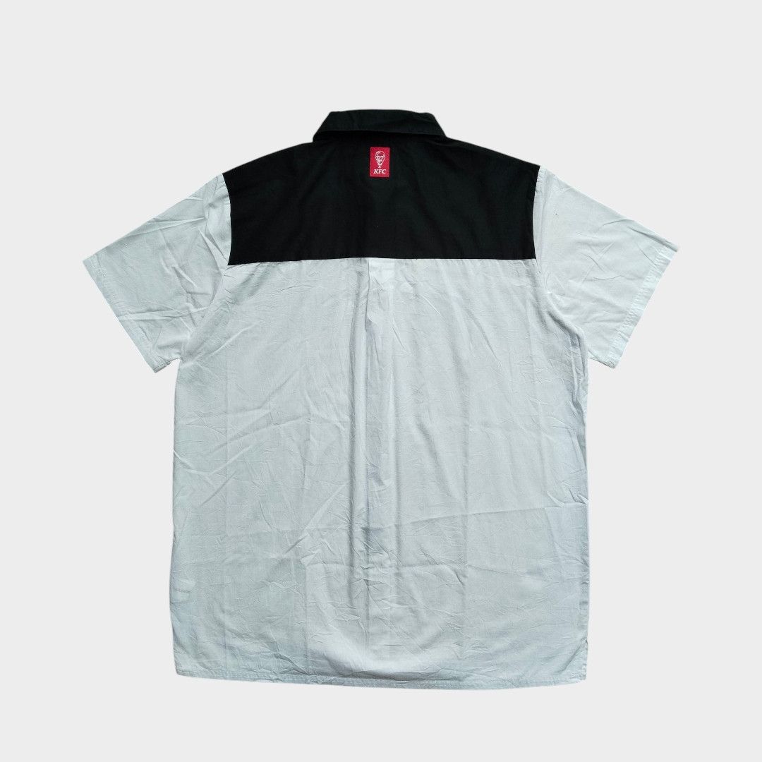 Karl Lagerfeld KFC X Karl legerfeld two tone shirt Size US XL / EU 56 / 4 - 2 Thumbnail