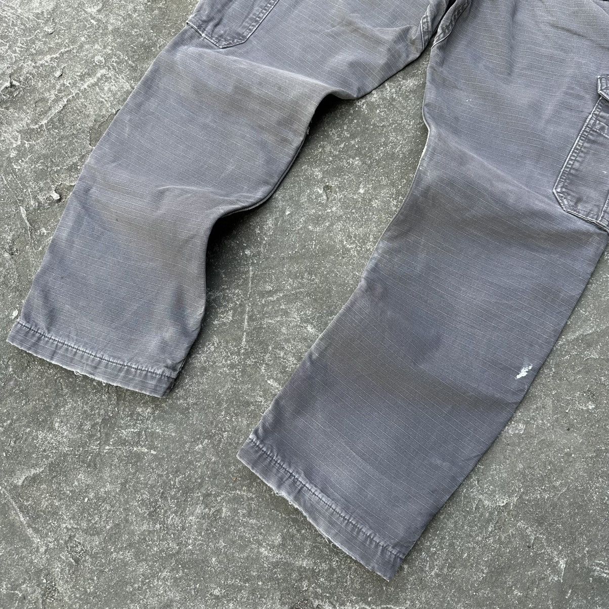 Carhartt (34x31.5) Crazy Vintage Y2K Distressed Carhartt Double Knee Size US 34 / EU 50 - 12 Thumbnail