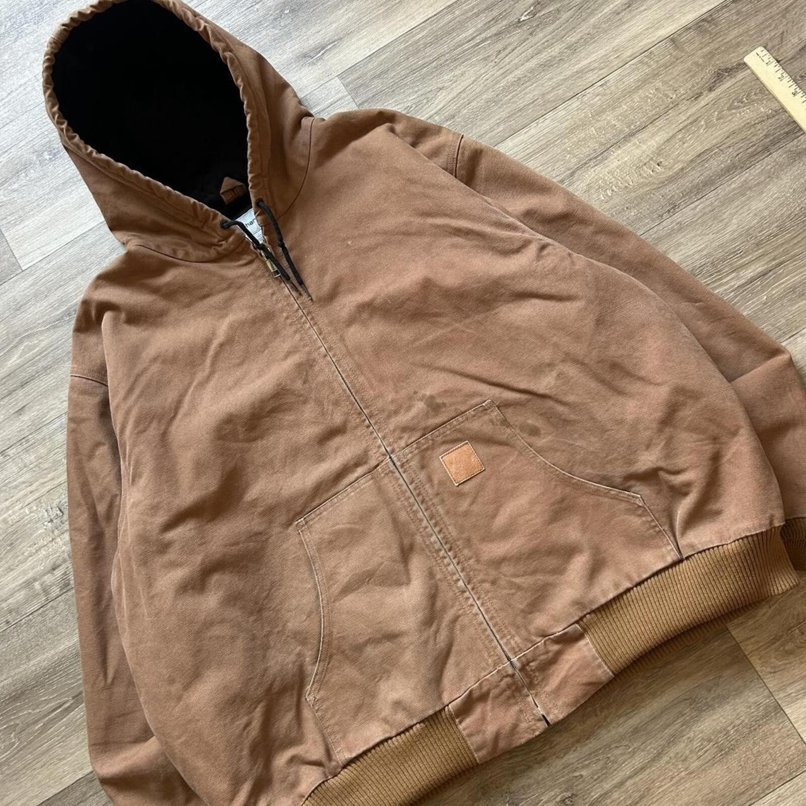 Carhartt Sick Vintage Brown Carhartt Jacket size XXXL Size US XXL / EU 58 / 5 - 2 Thumbnail