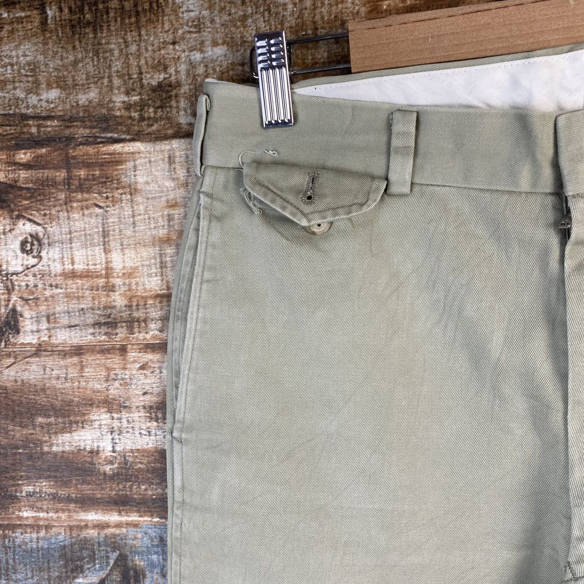 SHIPS DL Ships Green Casual cargo Pants #C943 Size US 29 - 7 Thumbnail