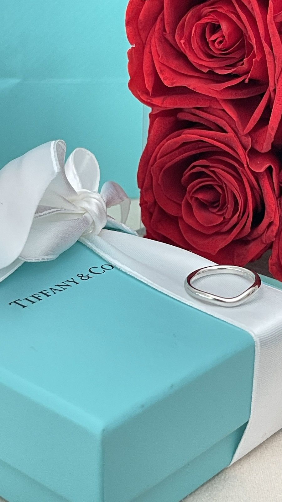 Tiffany & Co. Tiffany & Co. Elsa Peretti Wedding Ring Pl 4.5 NEW $1,150 Size ONE SIZE - 9 Thumbnail