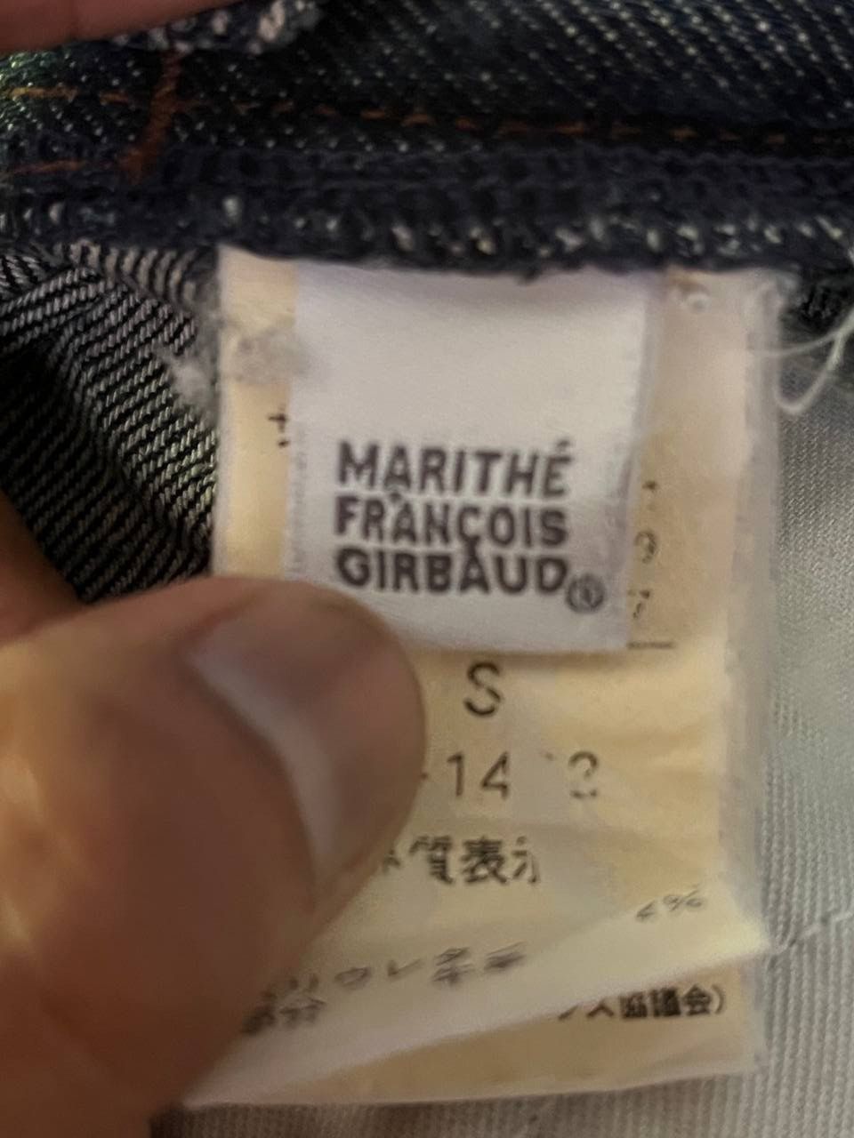 Marithe + Francois Girbaud MARITHE FRANCOIS GIRBAUD. JEANS DISTRESSED STYLE Size US 32 / EU 48 - 14 Thumbnail
